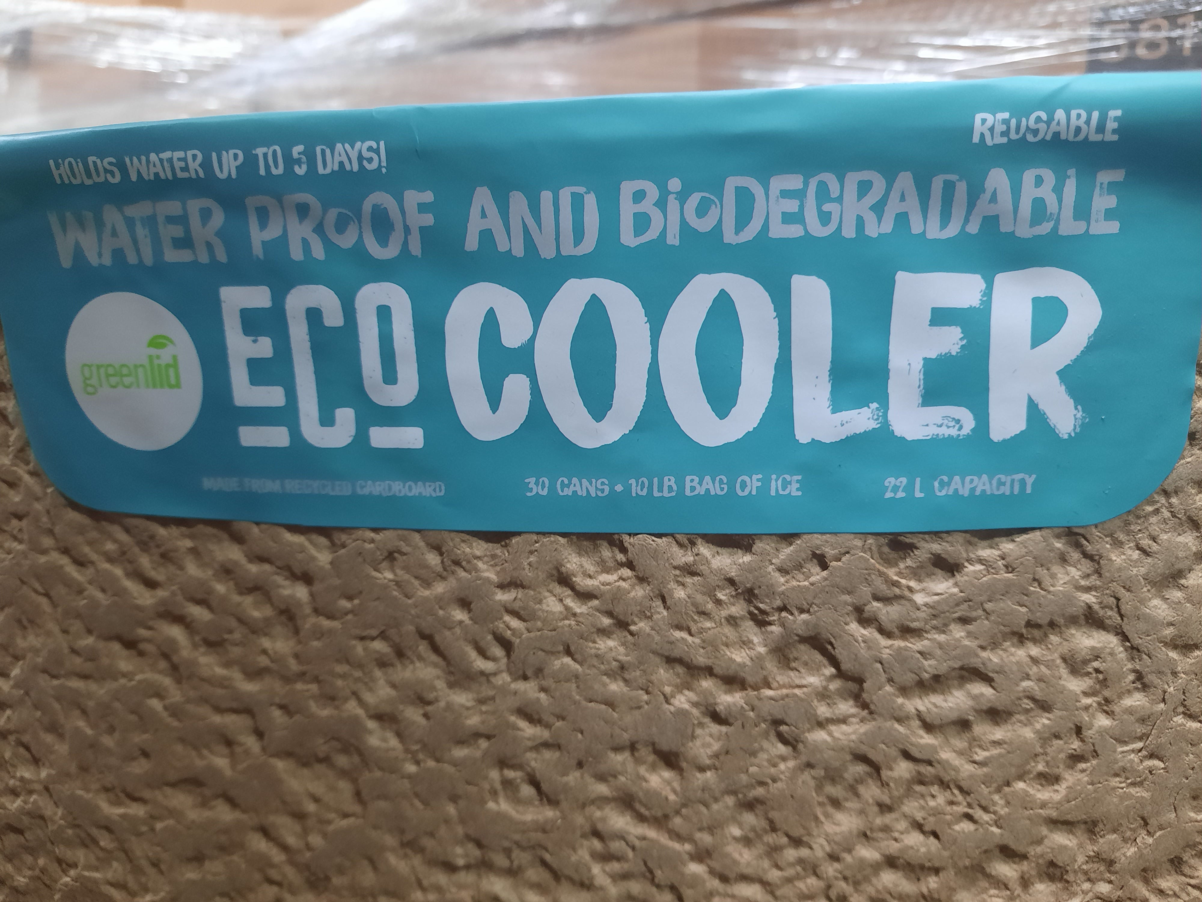 Eco- Friendly Coolers - Brand New