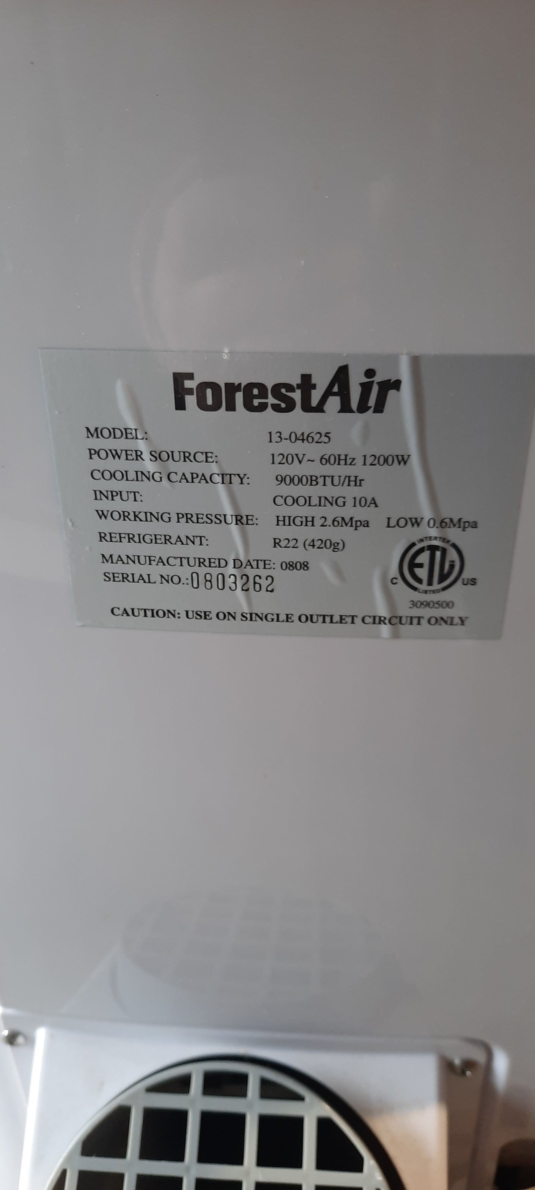 Air Conditioner & Humidifier