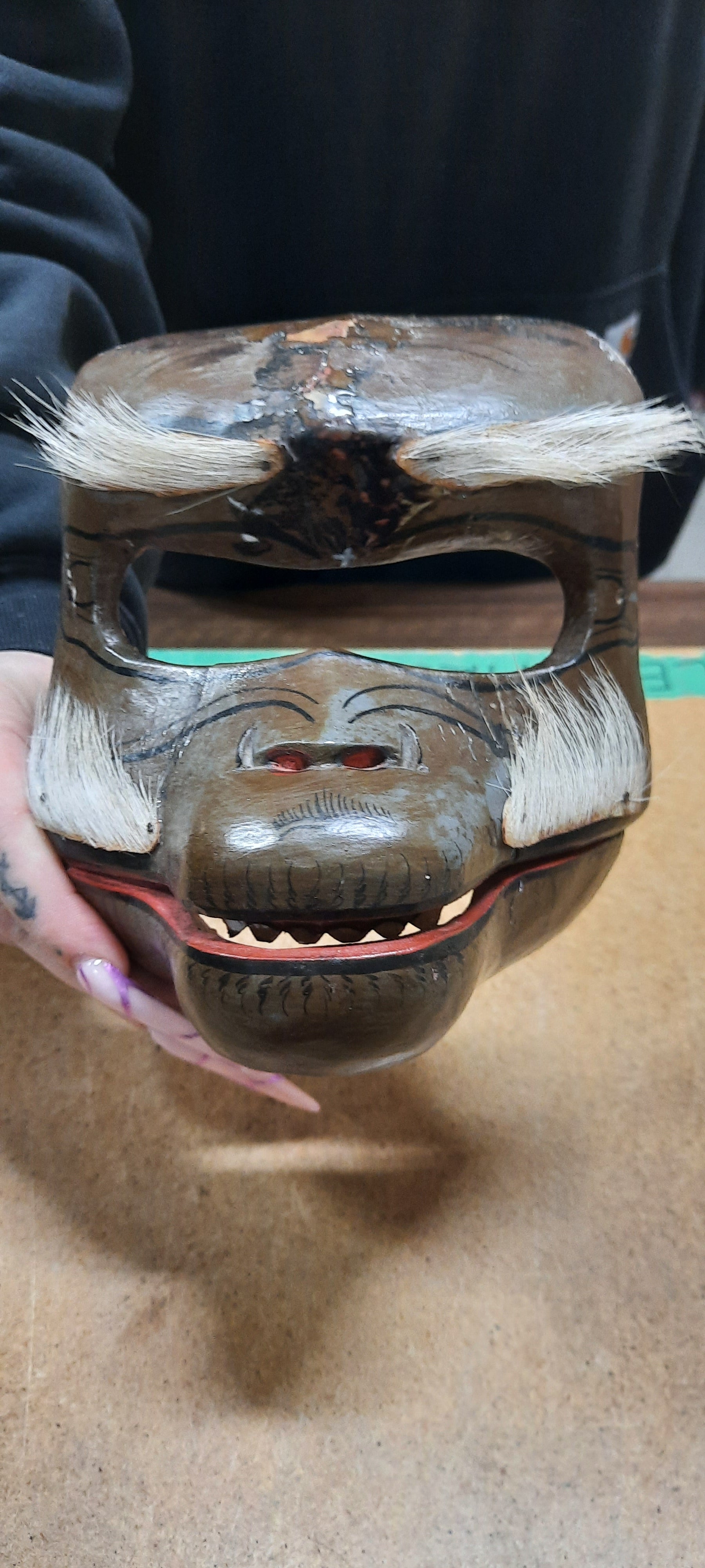 Wood mask