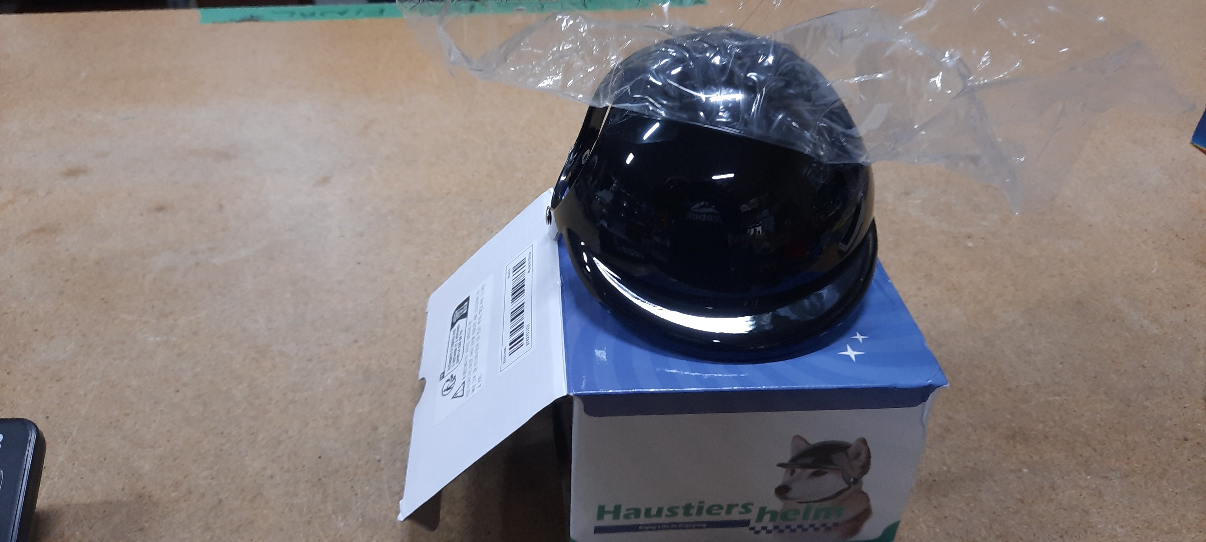 Small pet helmet