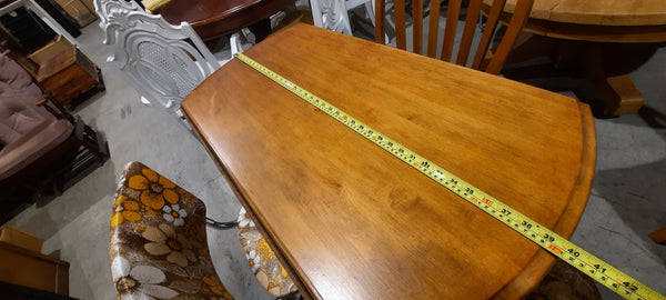 Dropleaf Table & 3 chairs