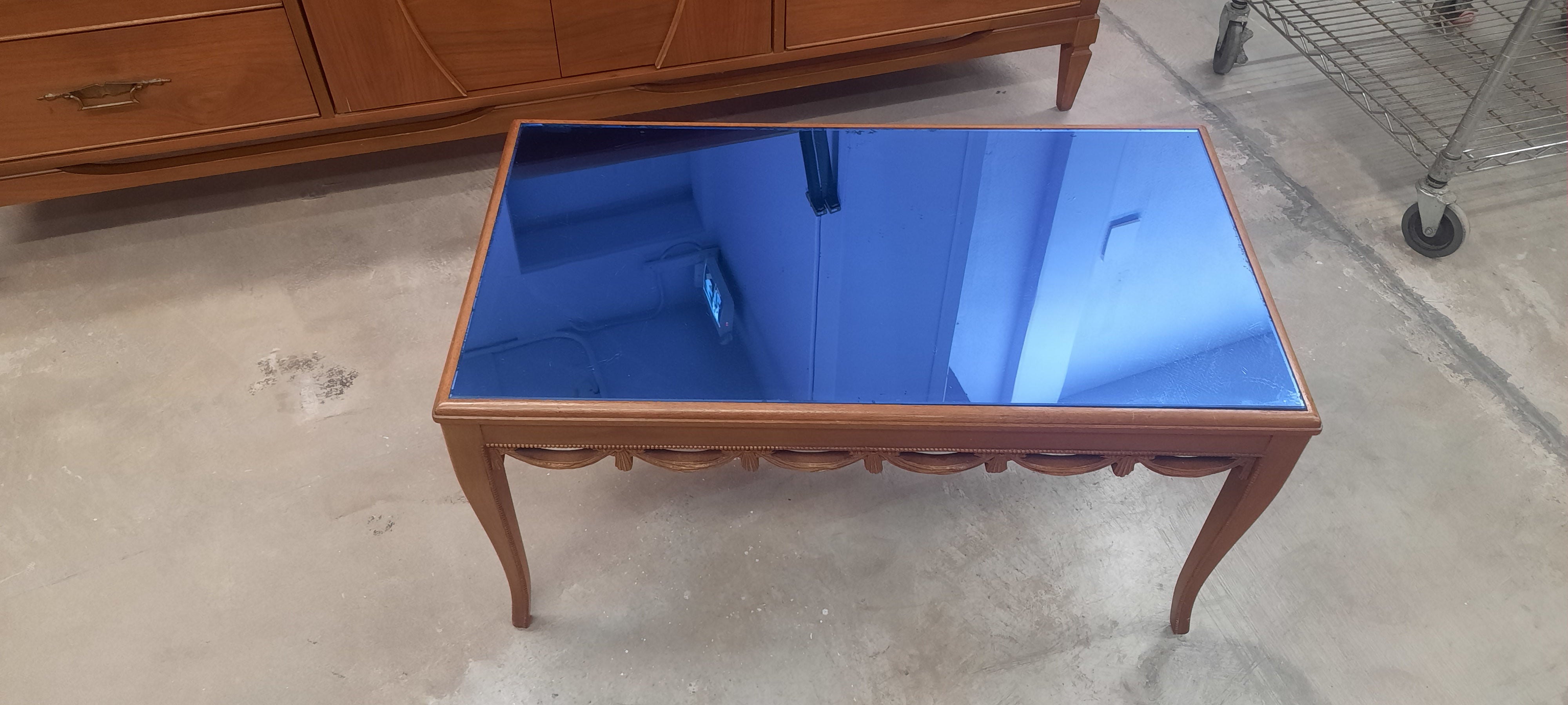 Mirrored coffee table