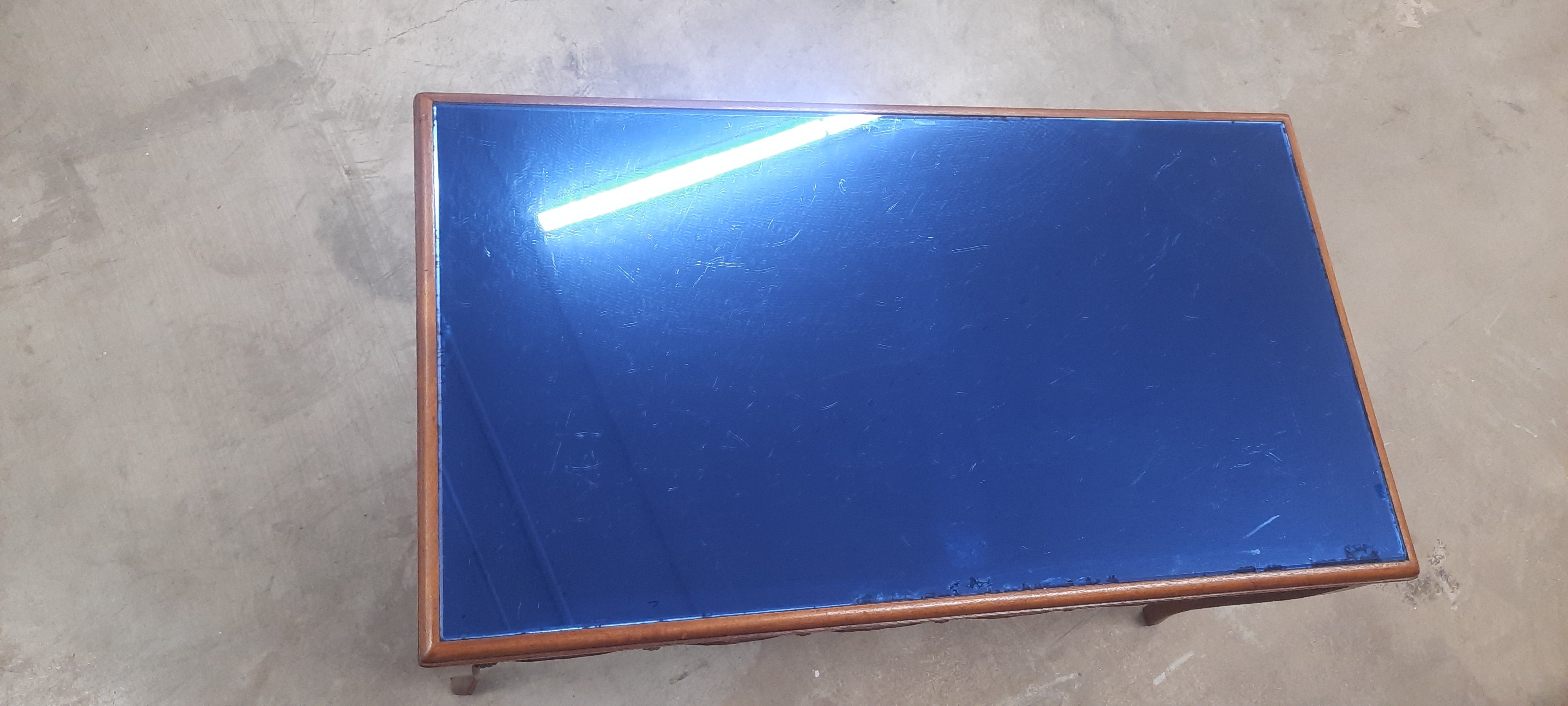 Mirrored coffee table