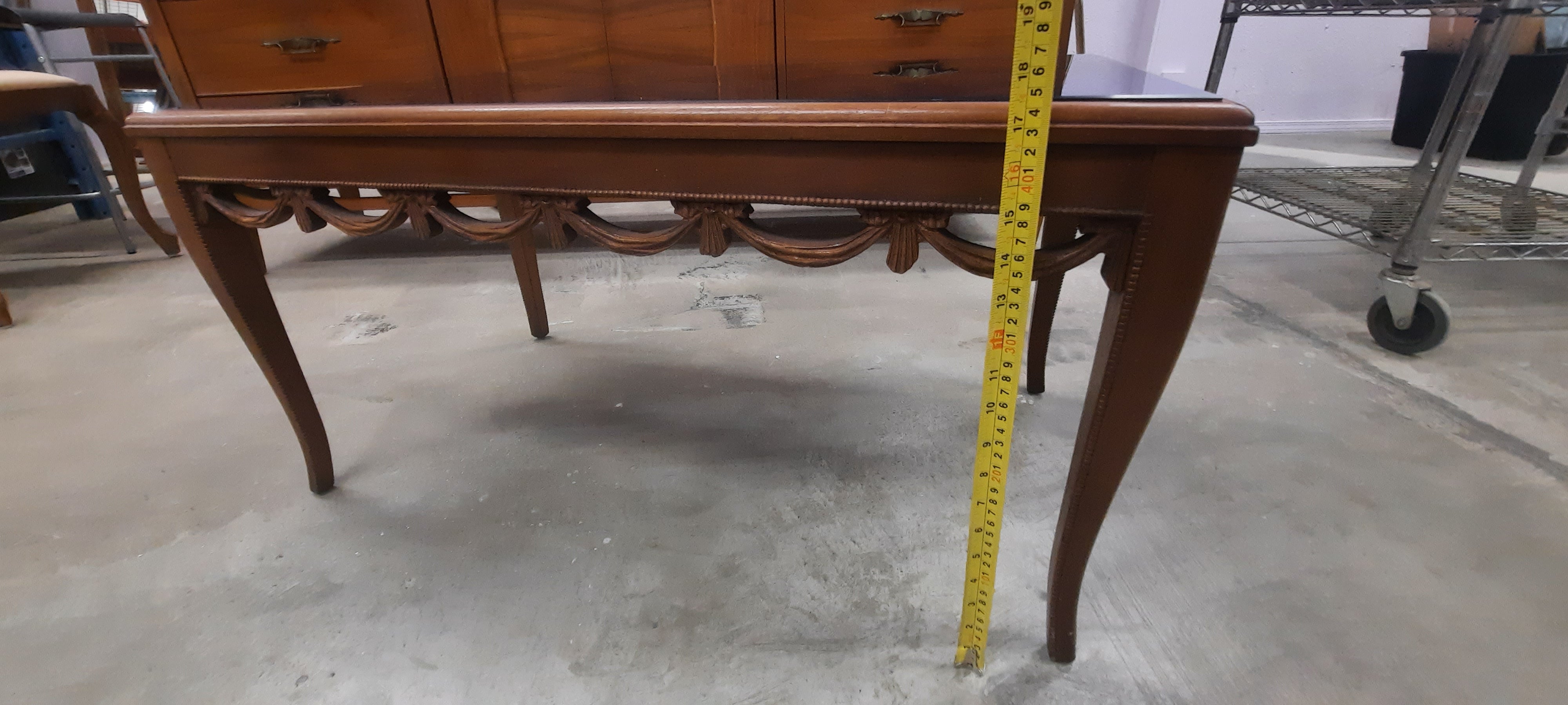 Mirrored coffee table