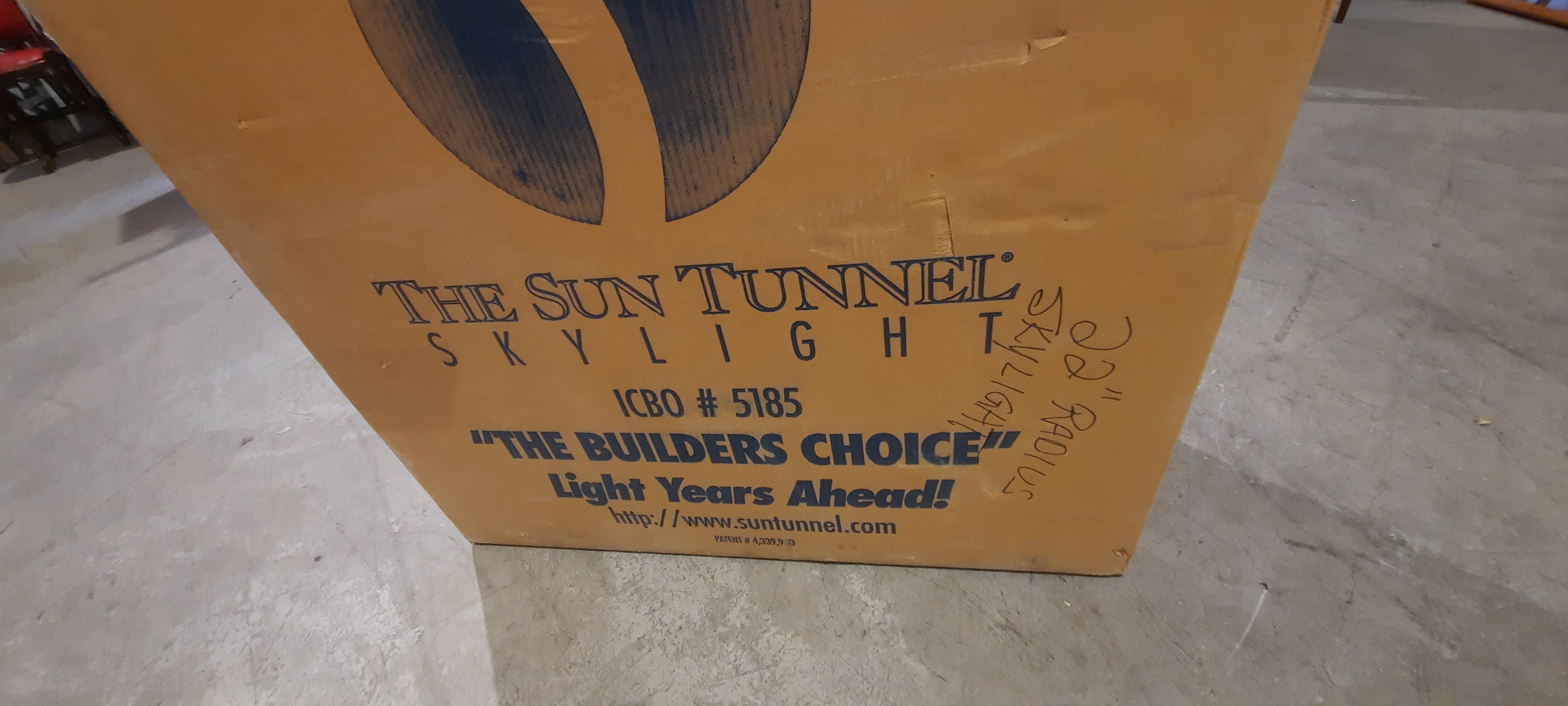 Skylight sun tunnel