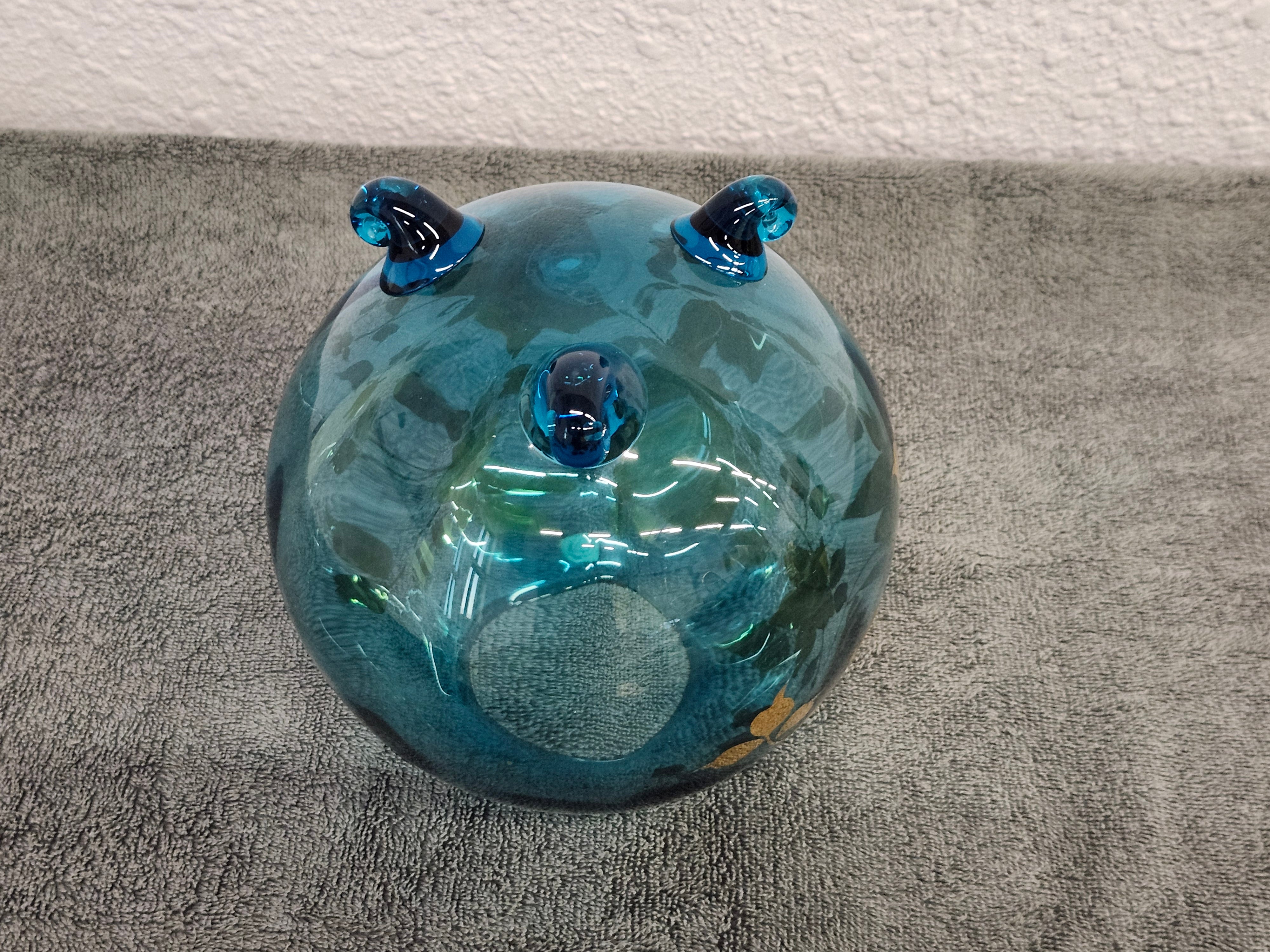 Bohemian crystal vase