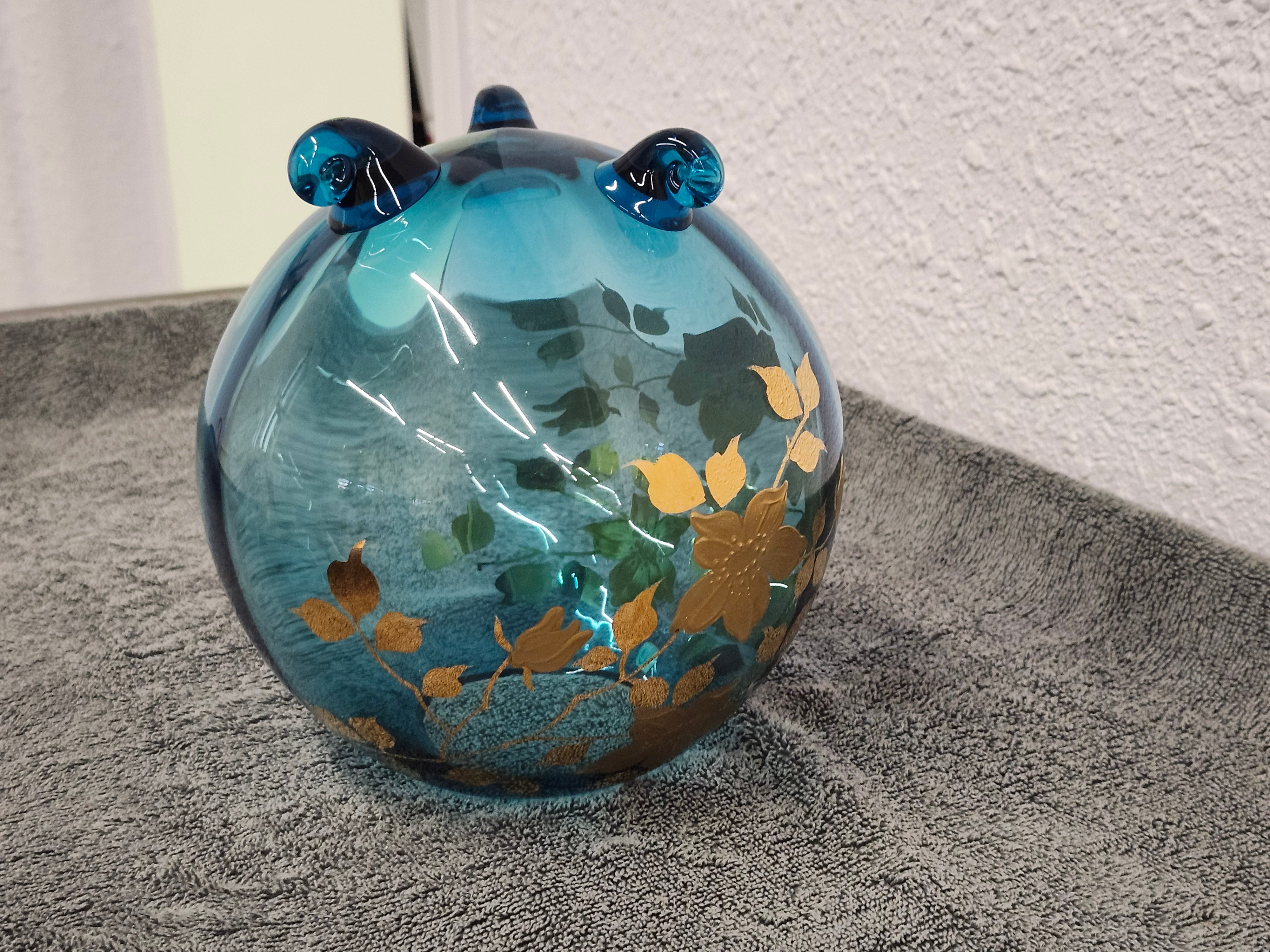 Bohemian crystal vase