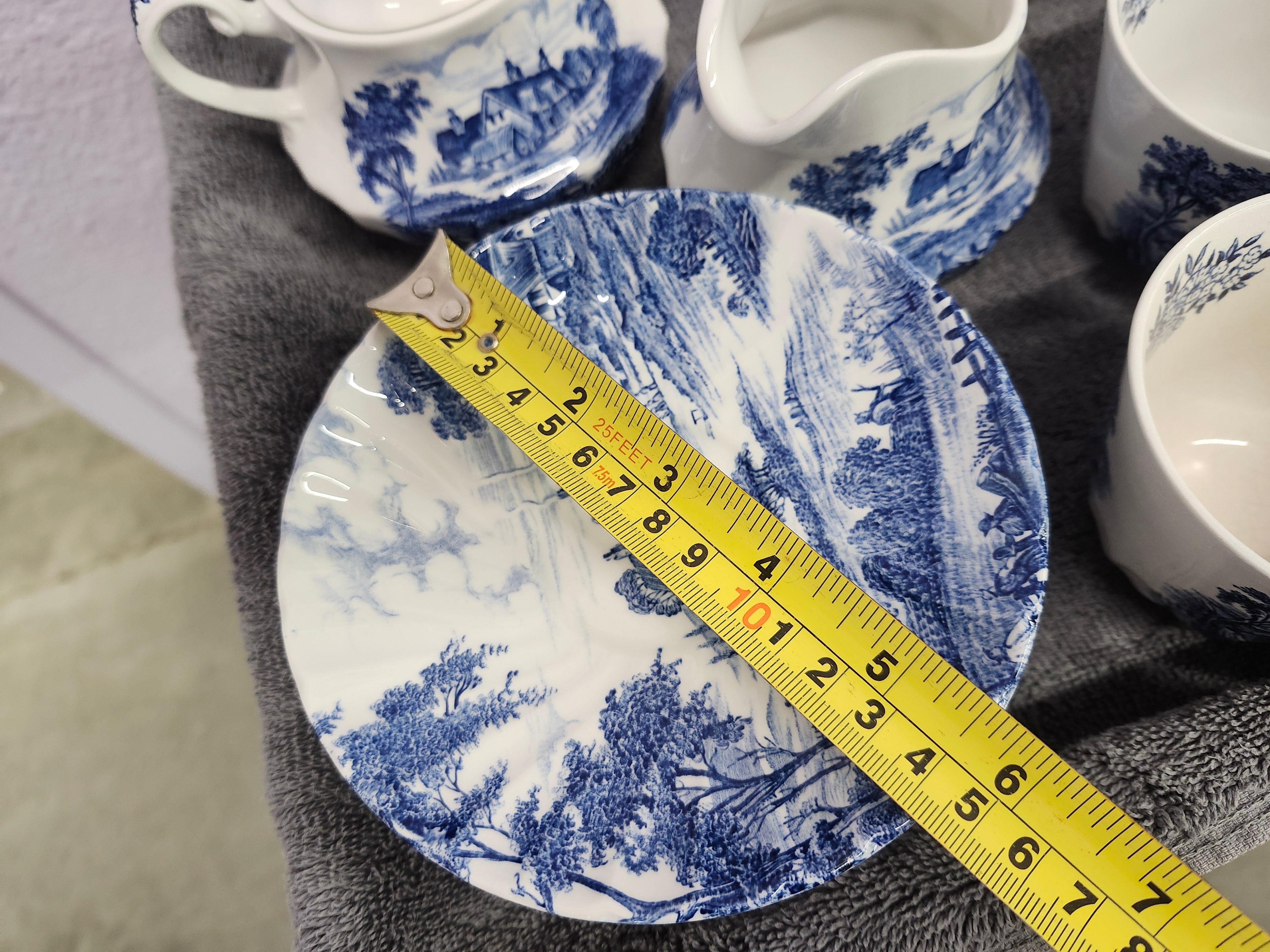 X69 pieces Ridgway meadowsweet China set