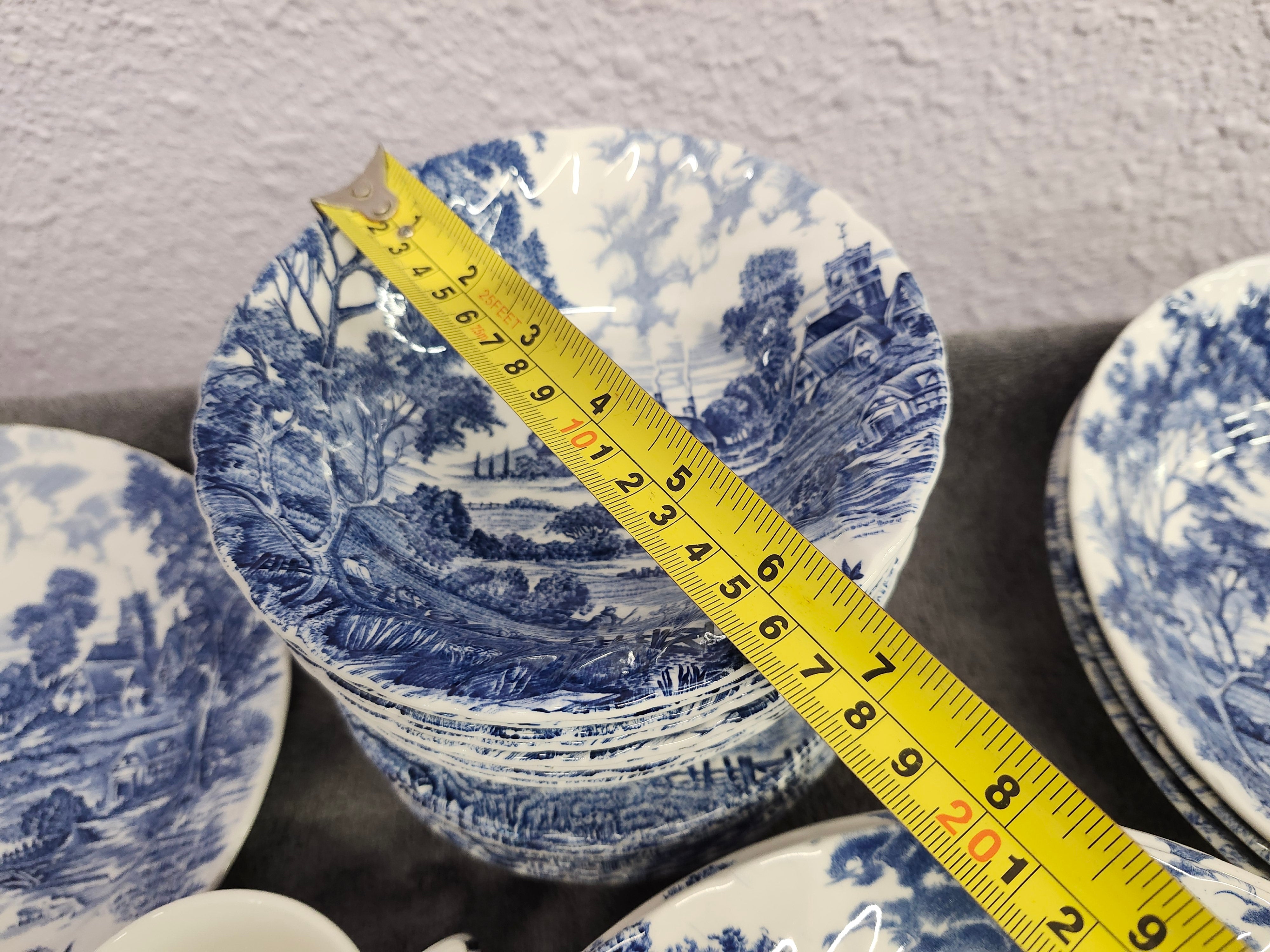 X69 pieces Ridgway meadowsweet China set