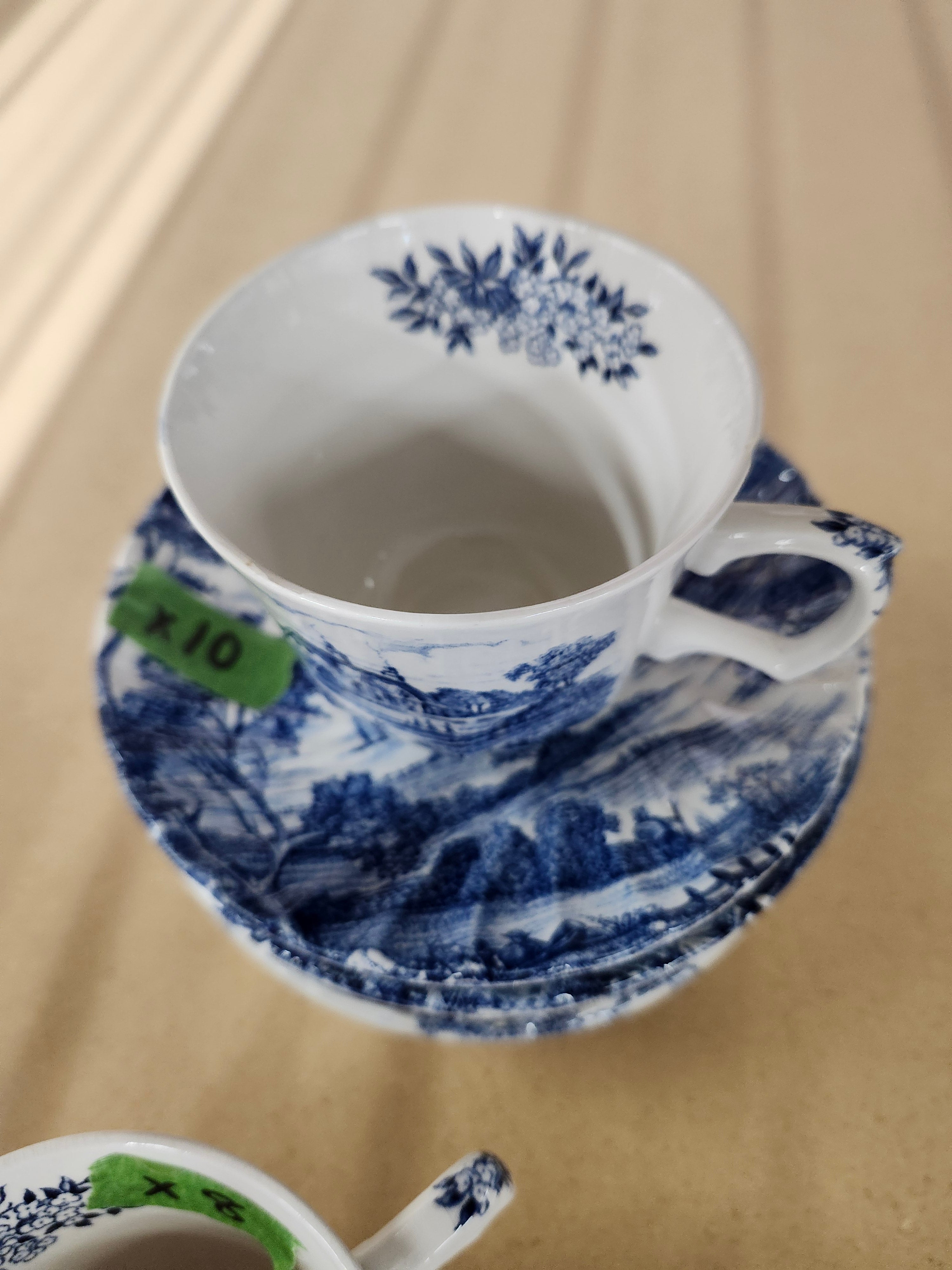 X69 pieces Ridgway meadowsweet China set