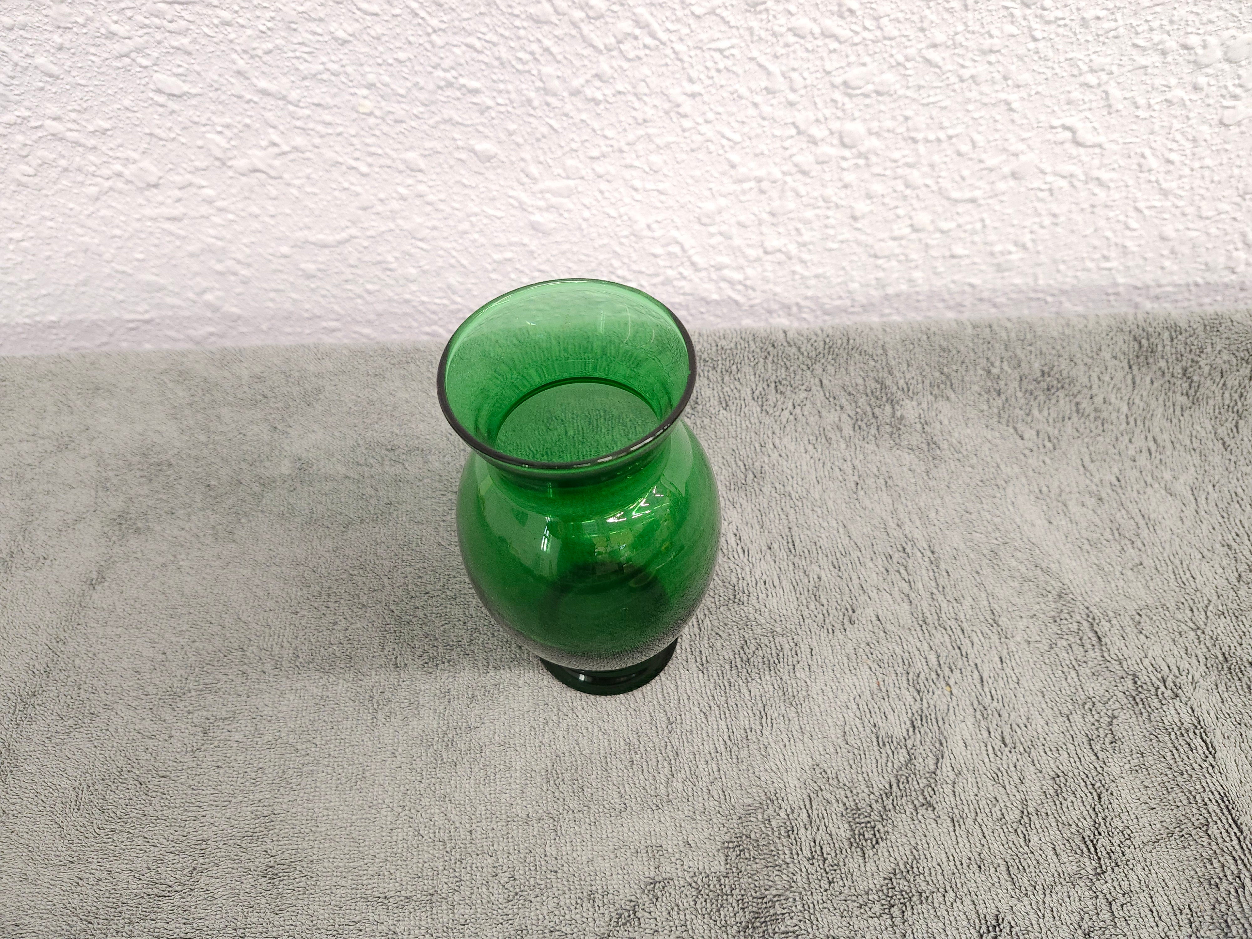 Green vase