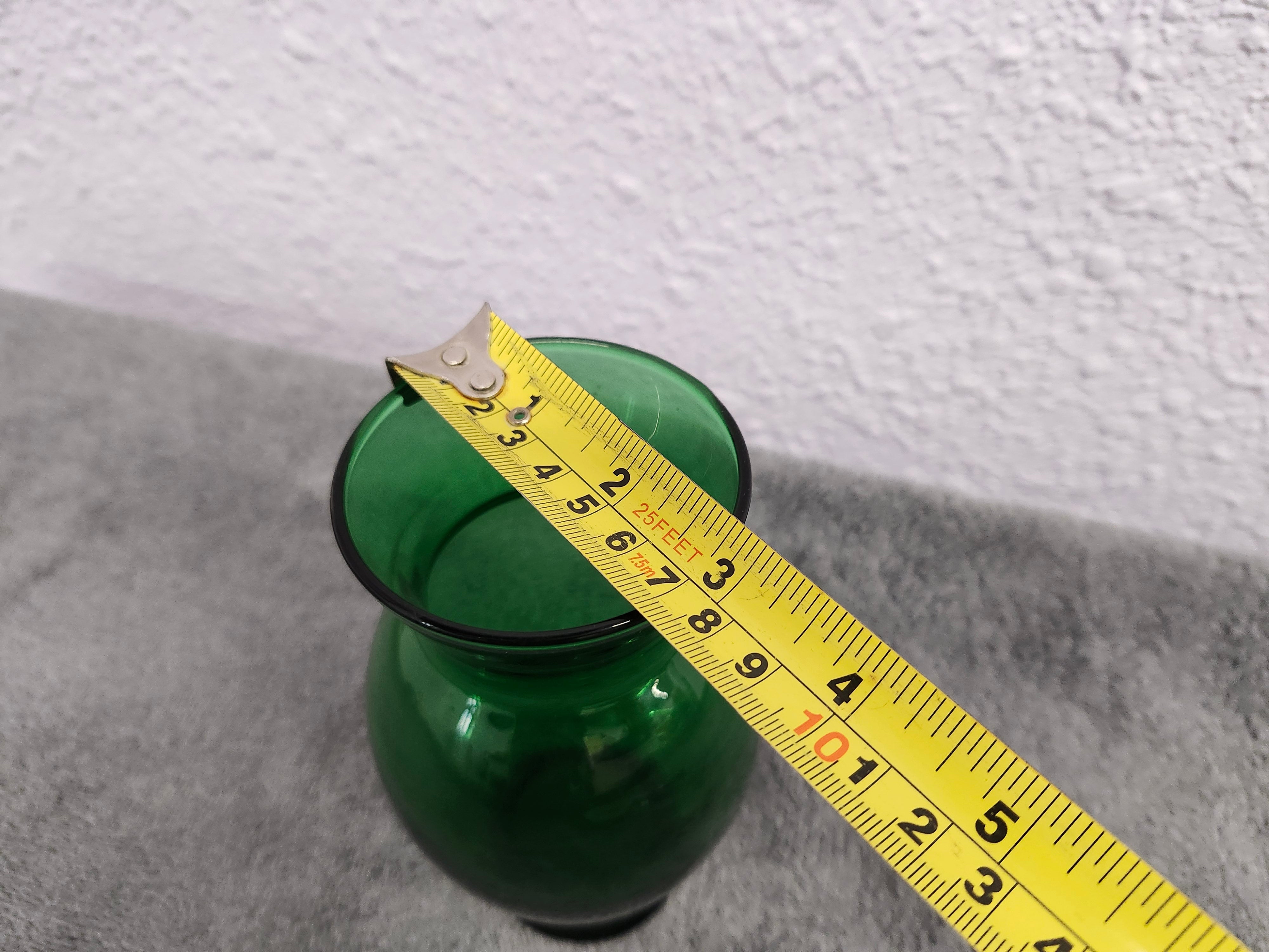 Green vase
