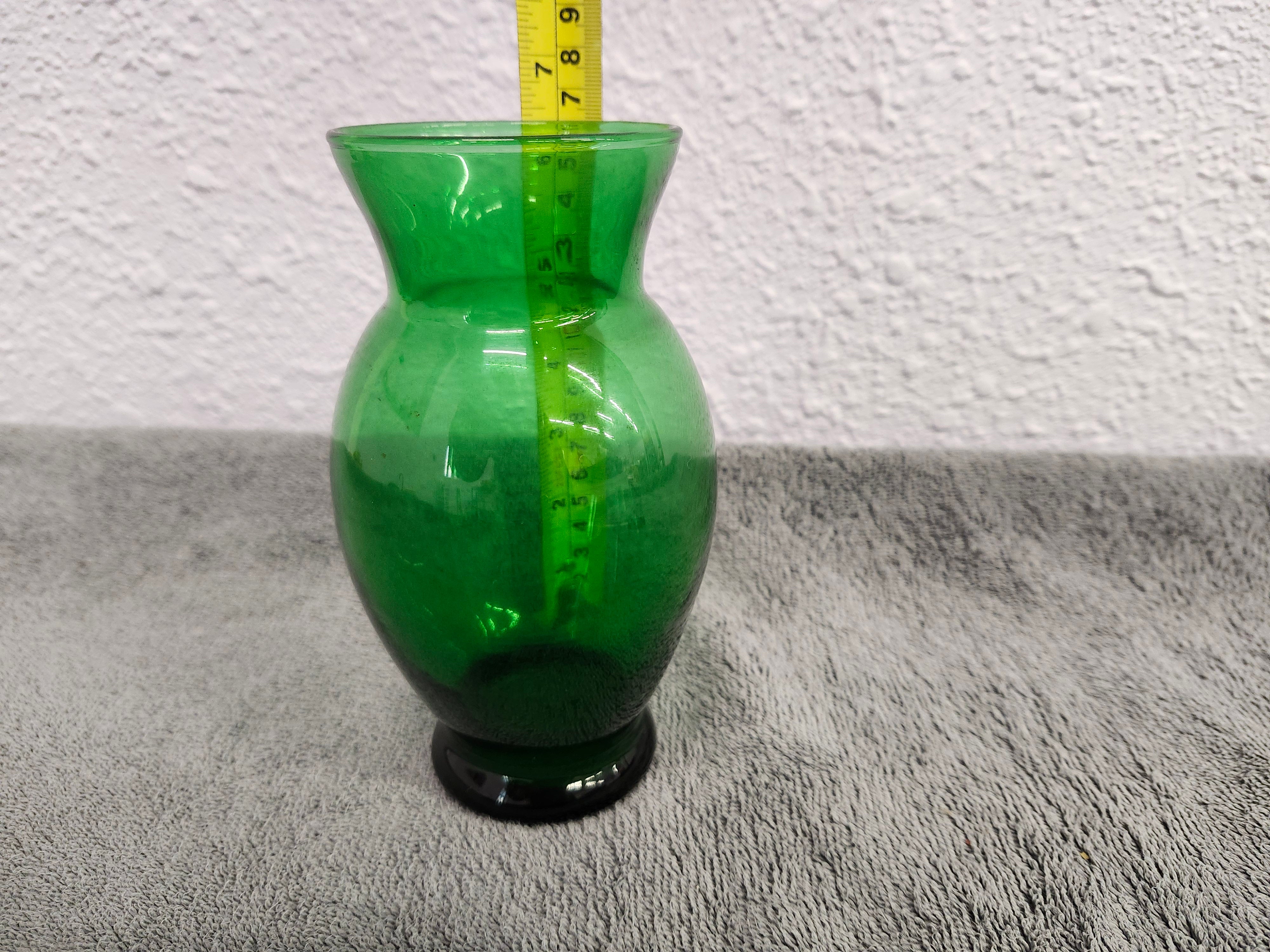 Green vase