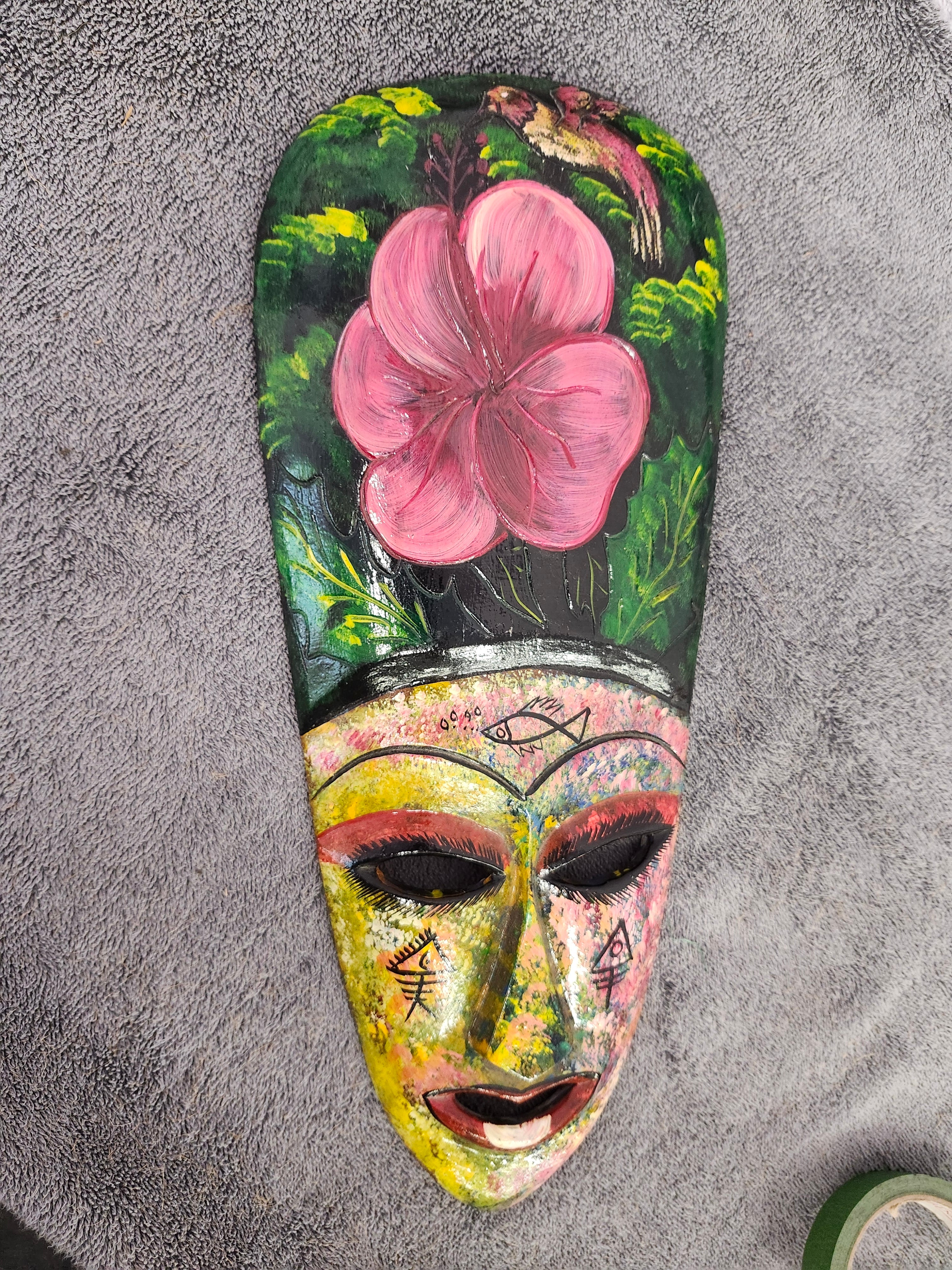 Wall art mask