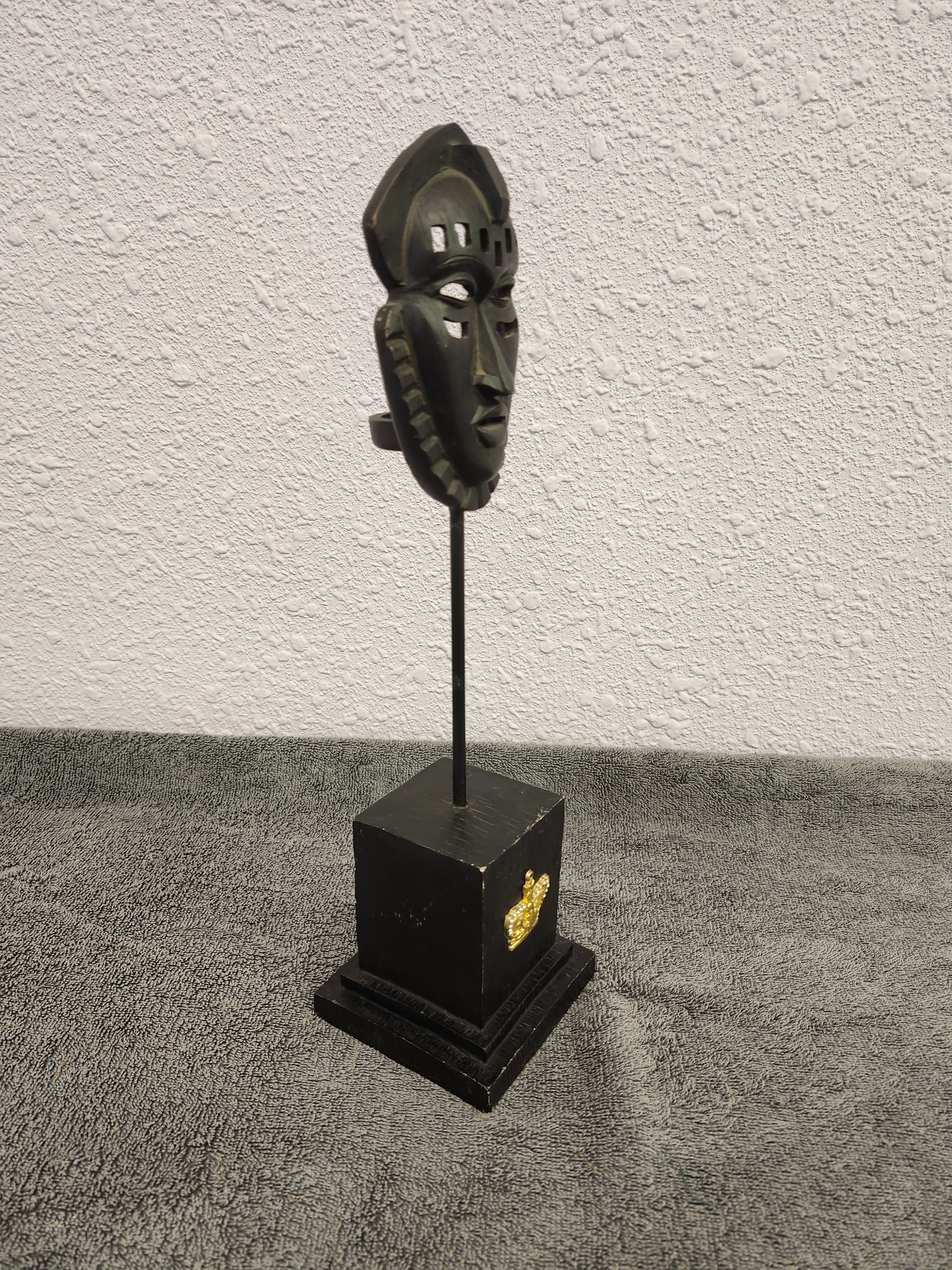 Decorative accent single candle holder