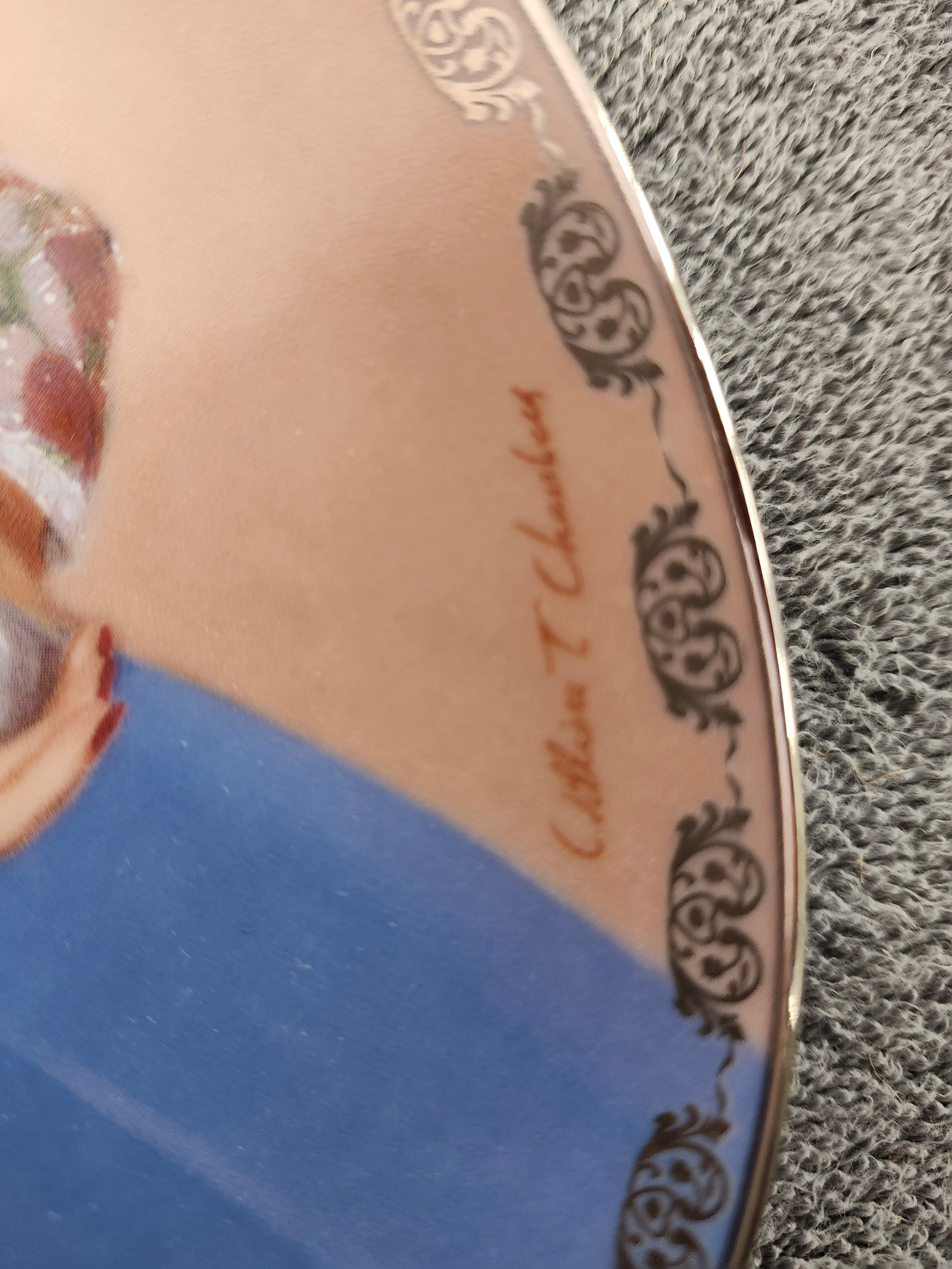 Princess Diana collector plates x3