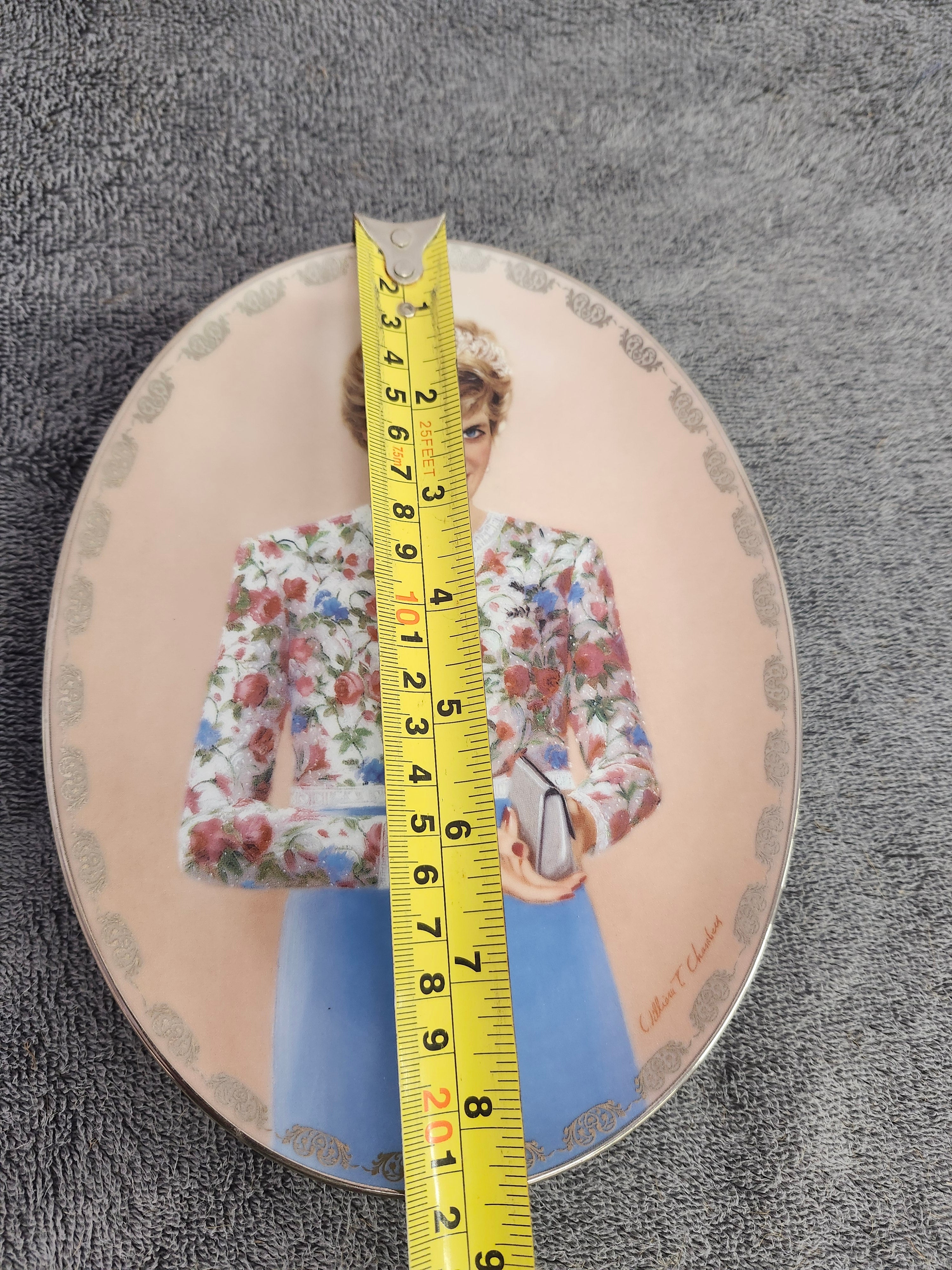 Princess Diana collector plates x3