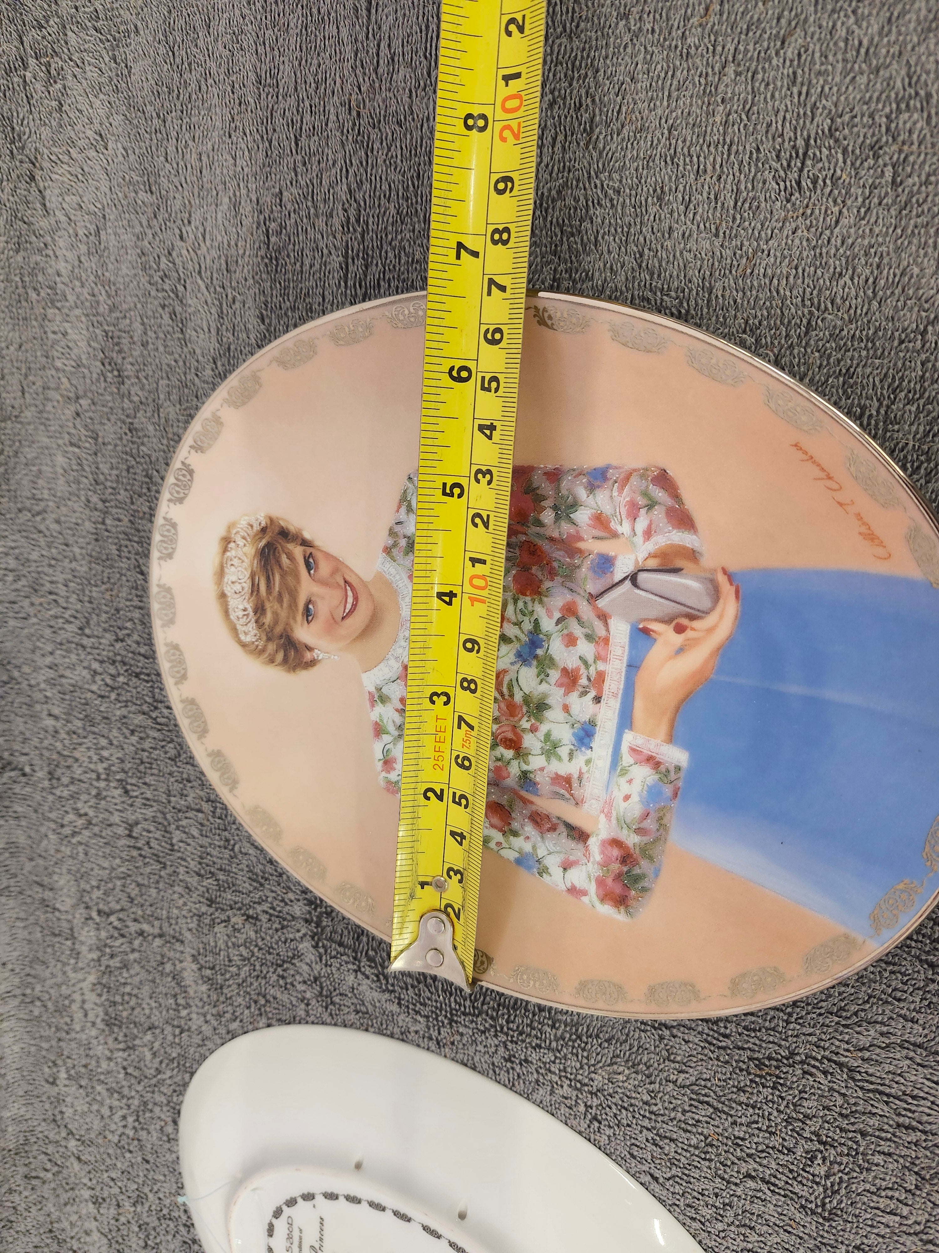 Princess Diana collector plates x3
