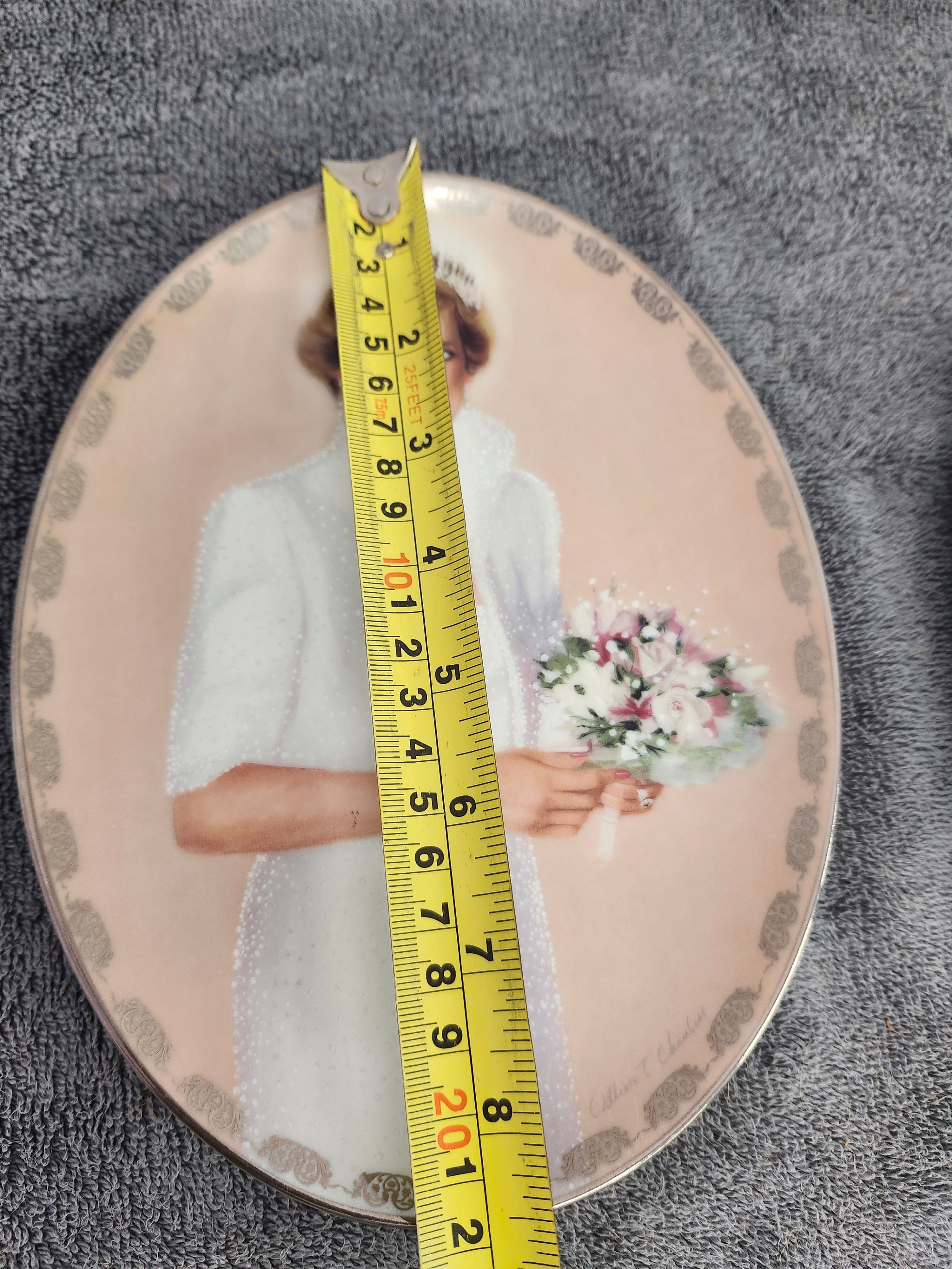 Princess Diana collector plates x3