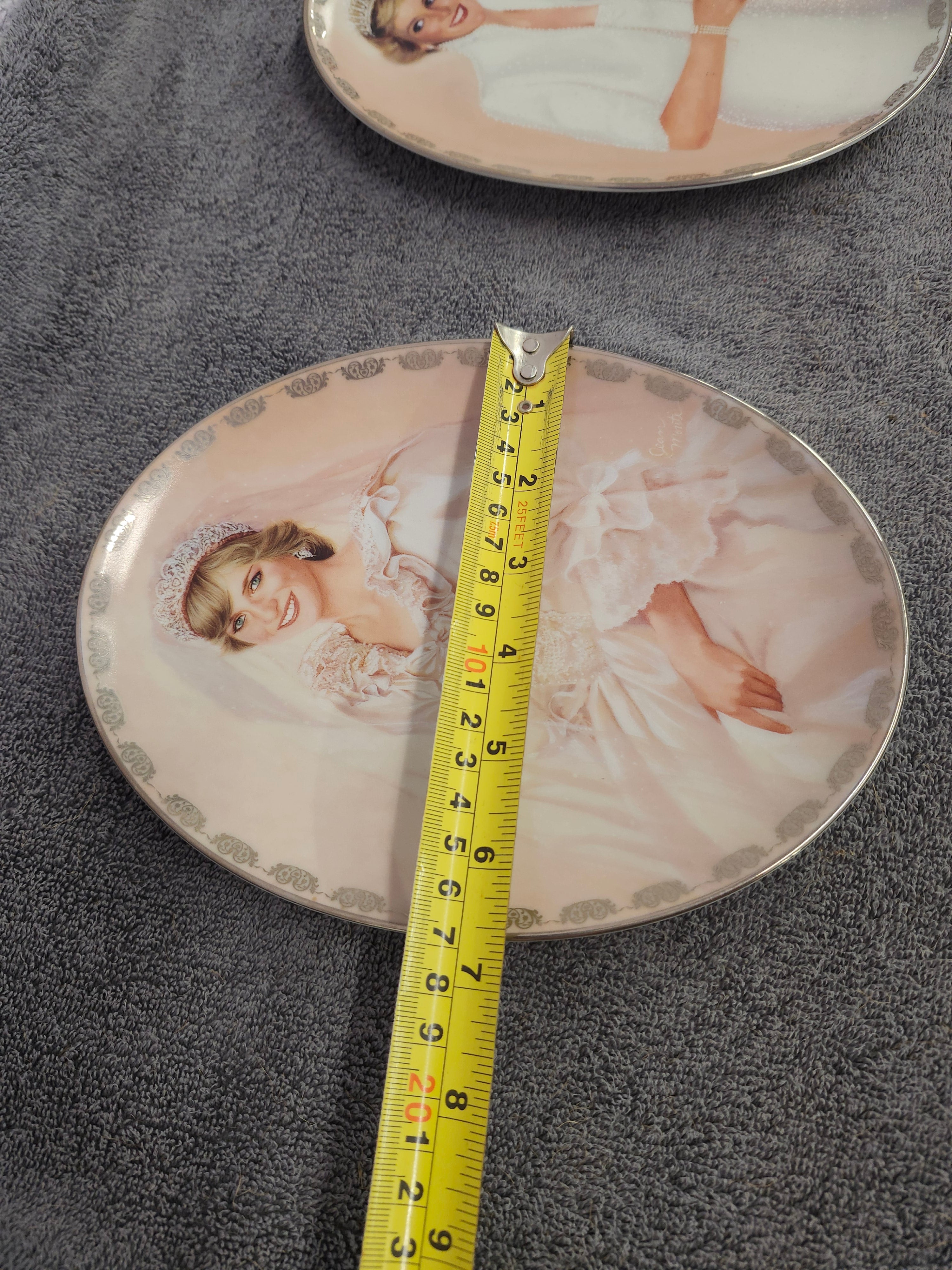 Princess Diana collector plates x3