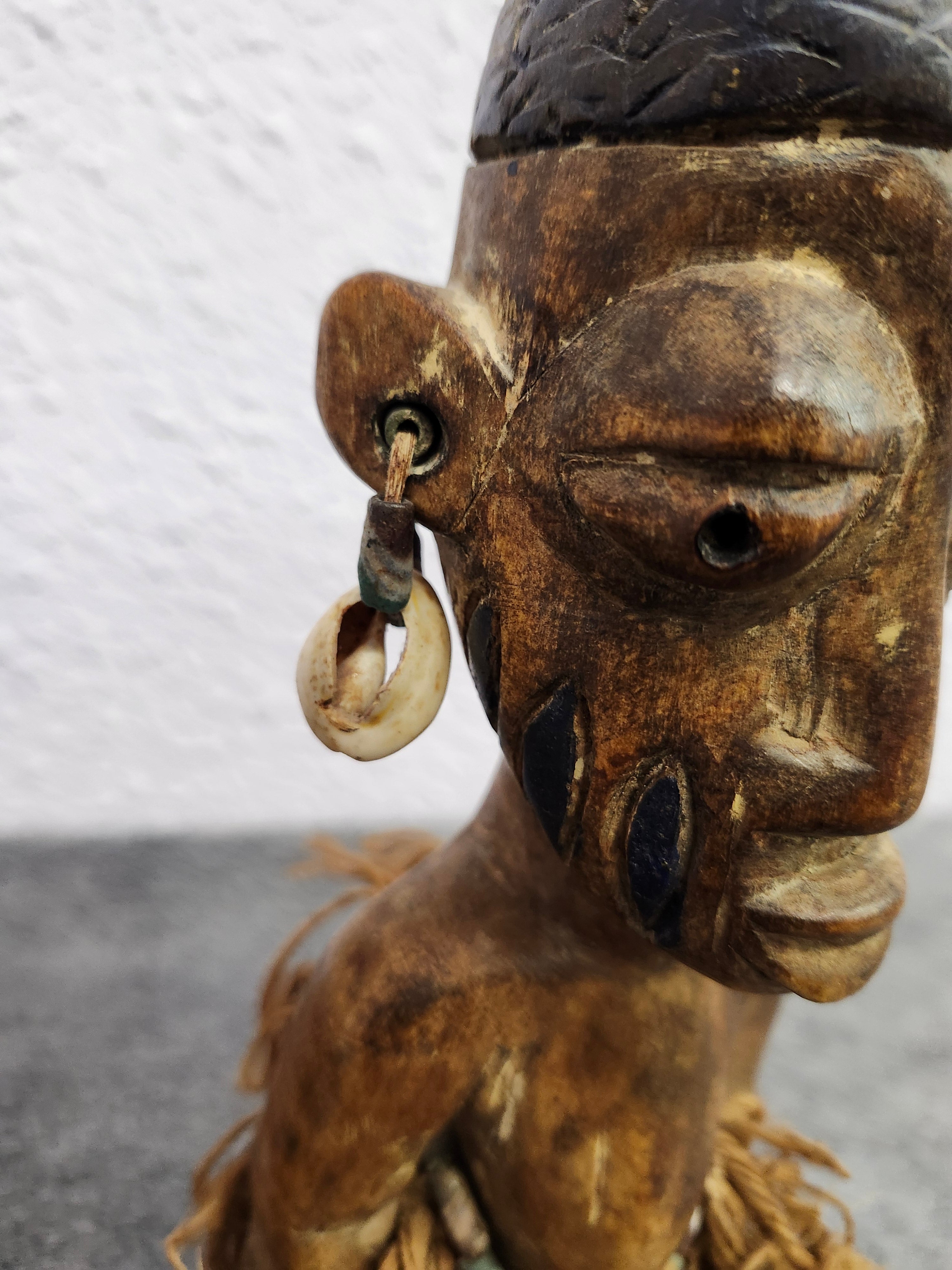 Twin wooden African tribal art