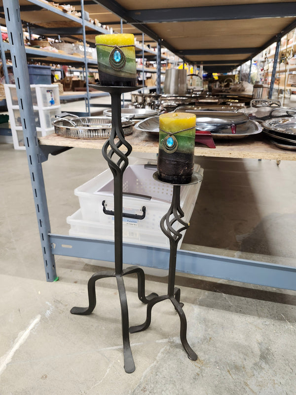 Candle holder and candles