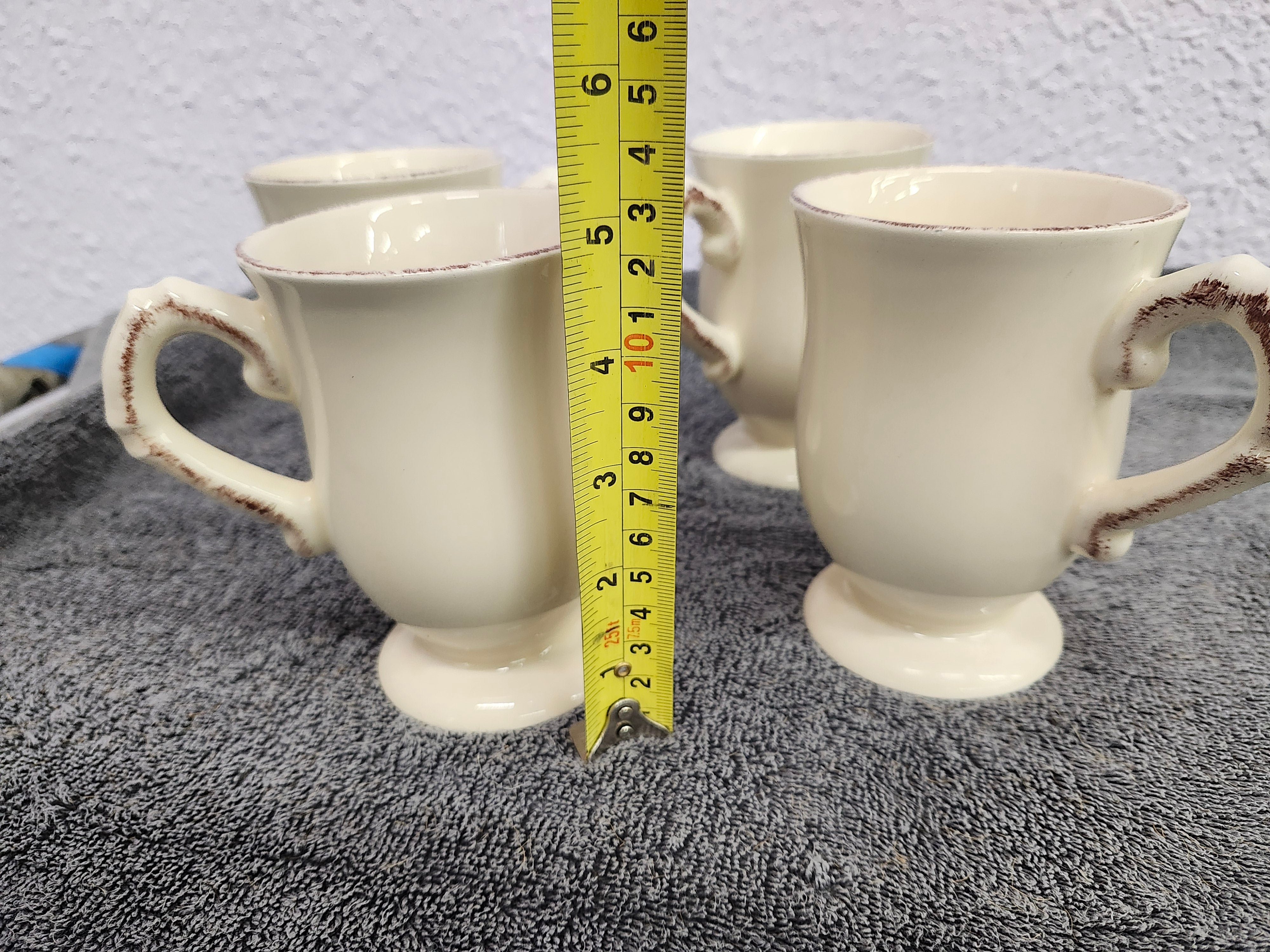 X4 mugs made in Portugal