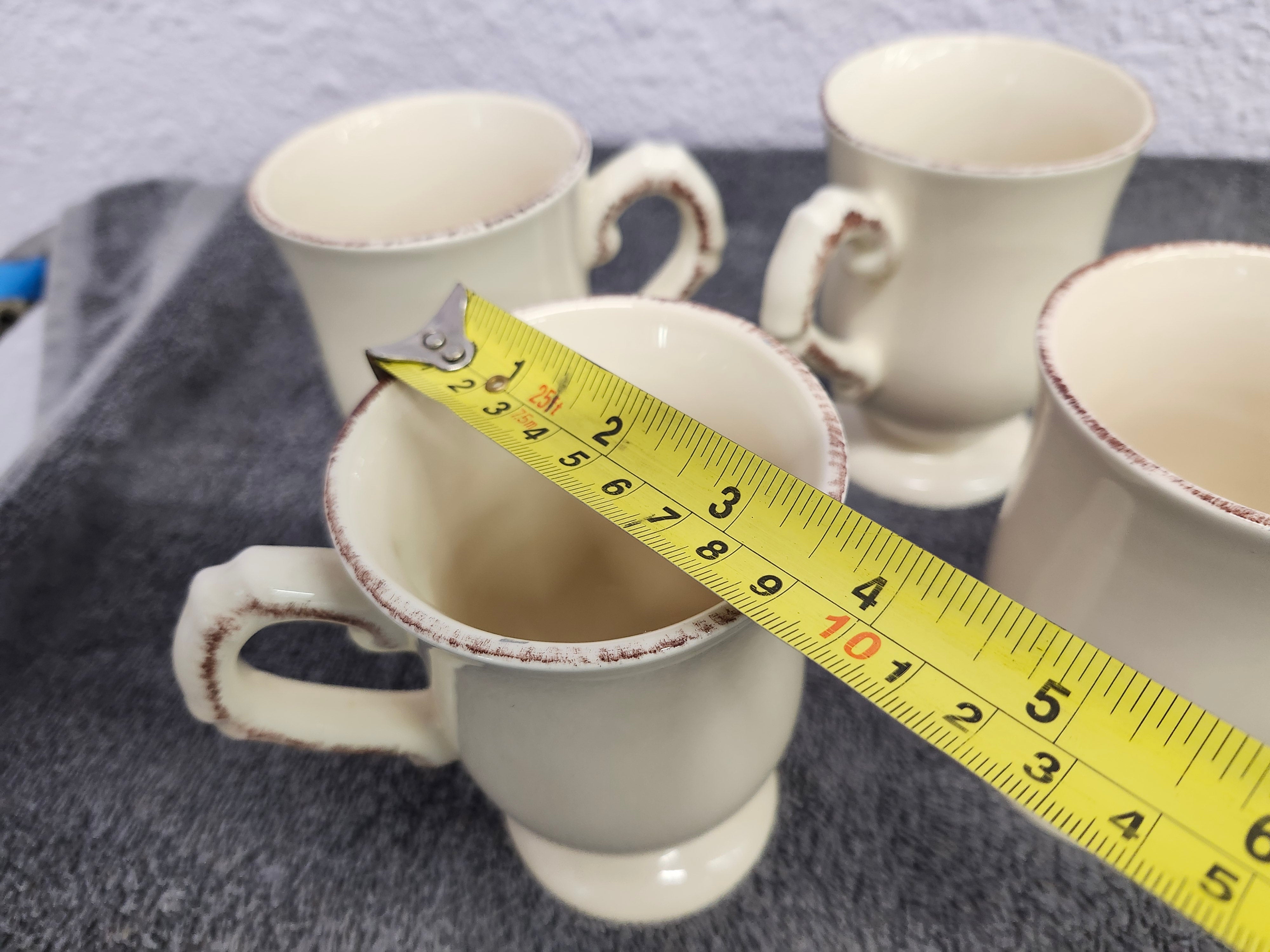 X4 mugs made in Portugal