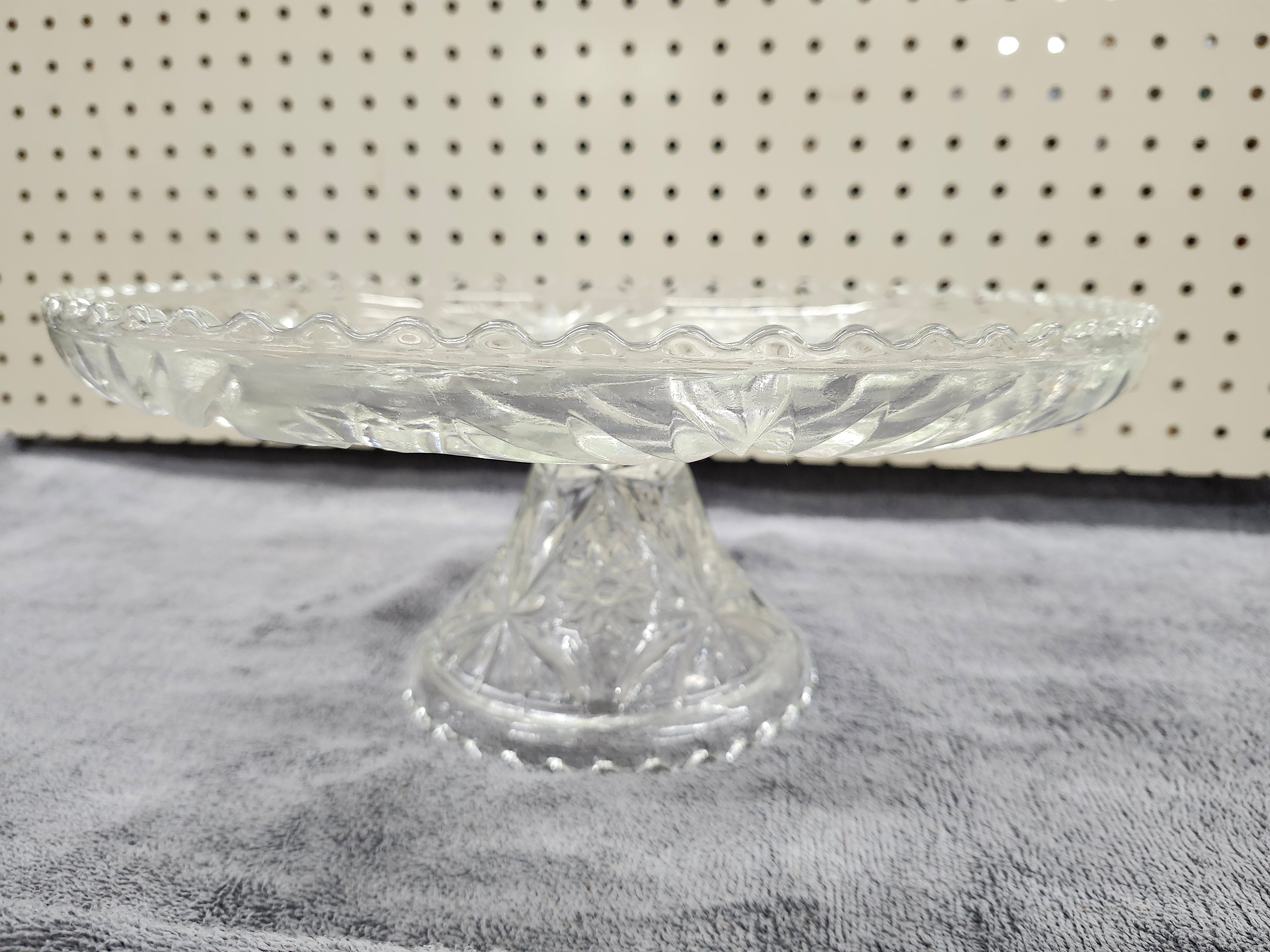 Cake stand glass