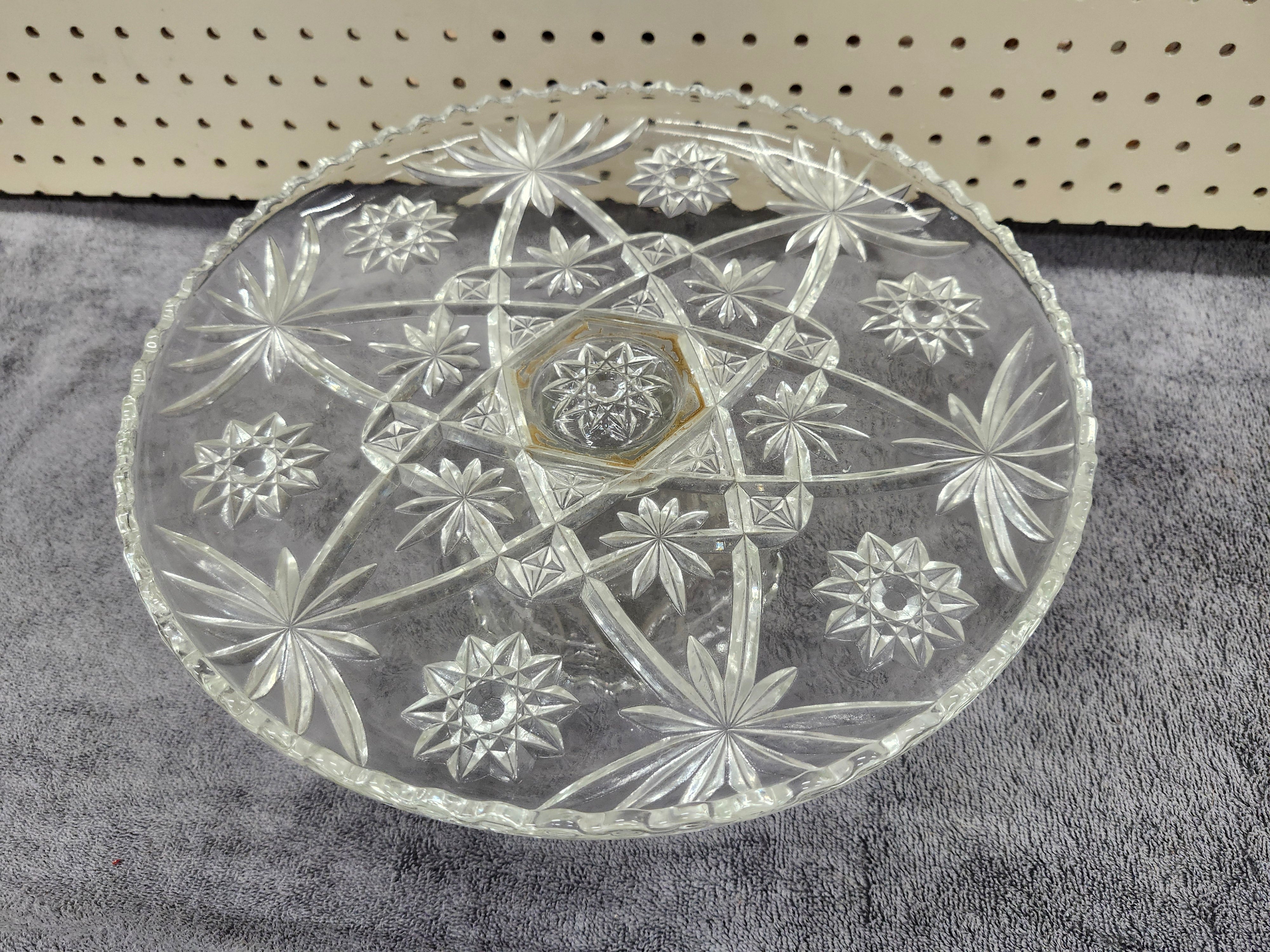 Cake stand glass