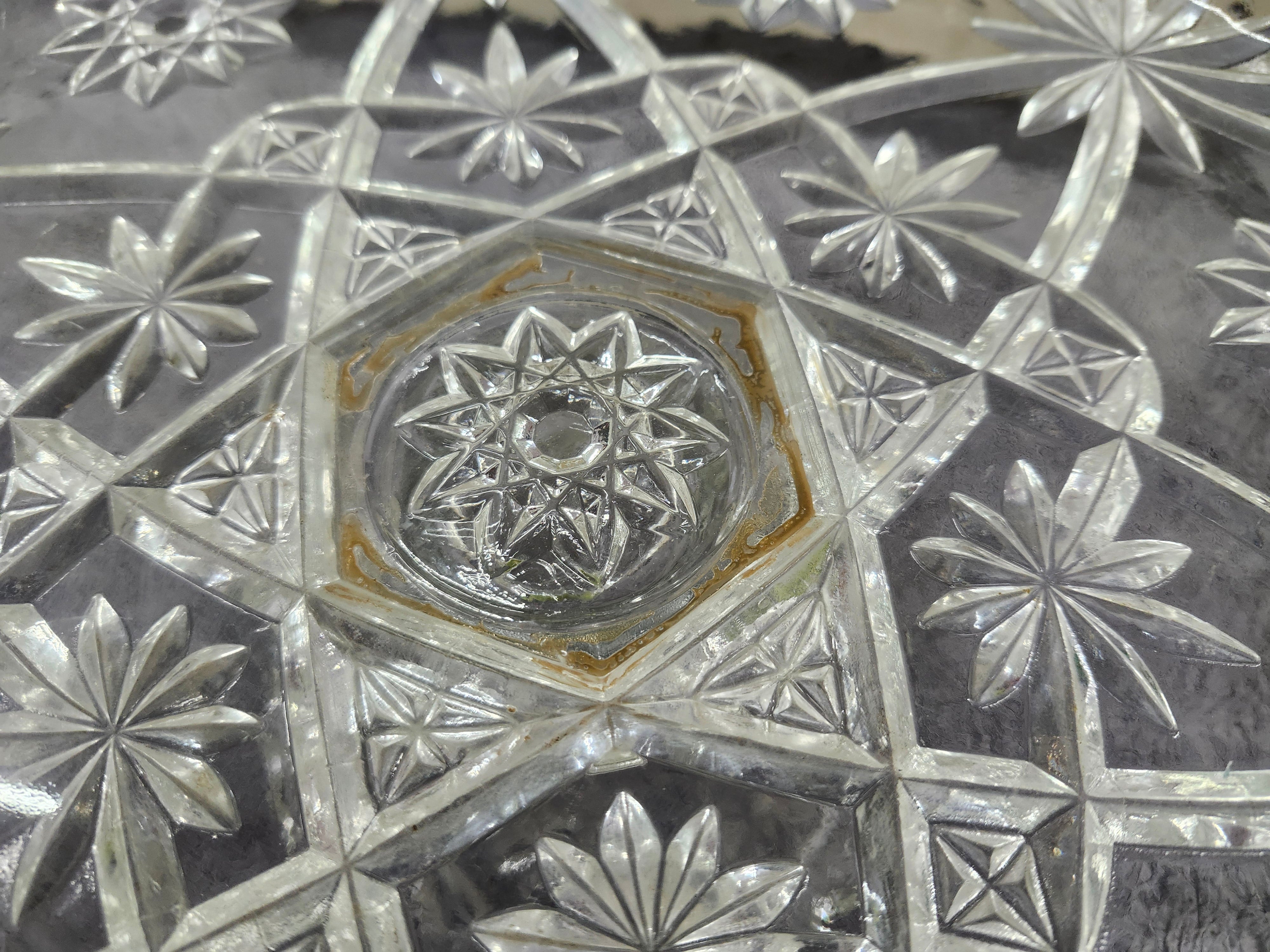 Cake stand glass