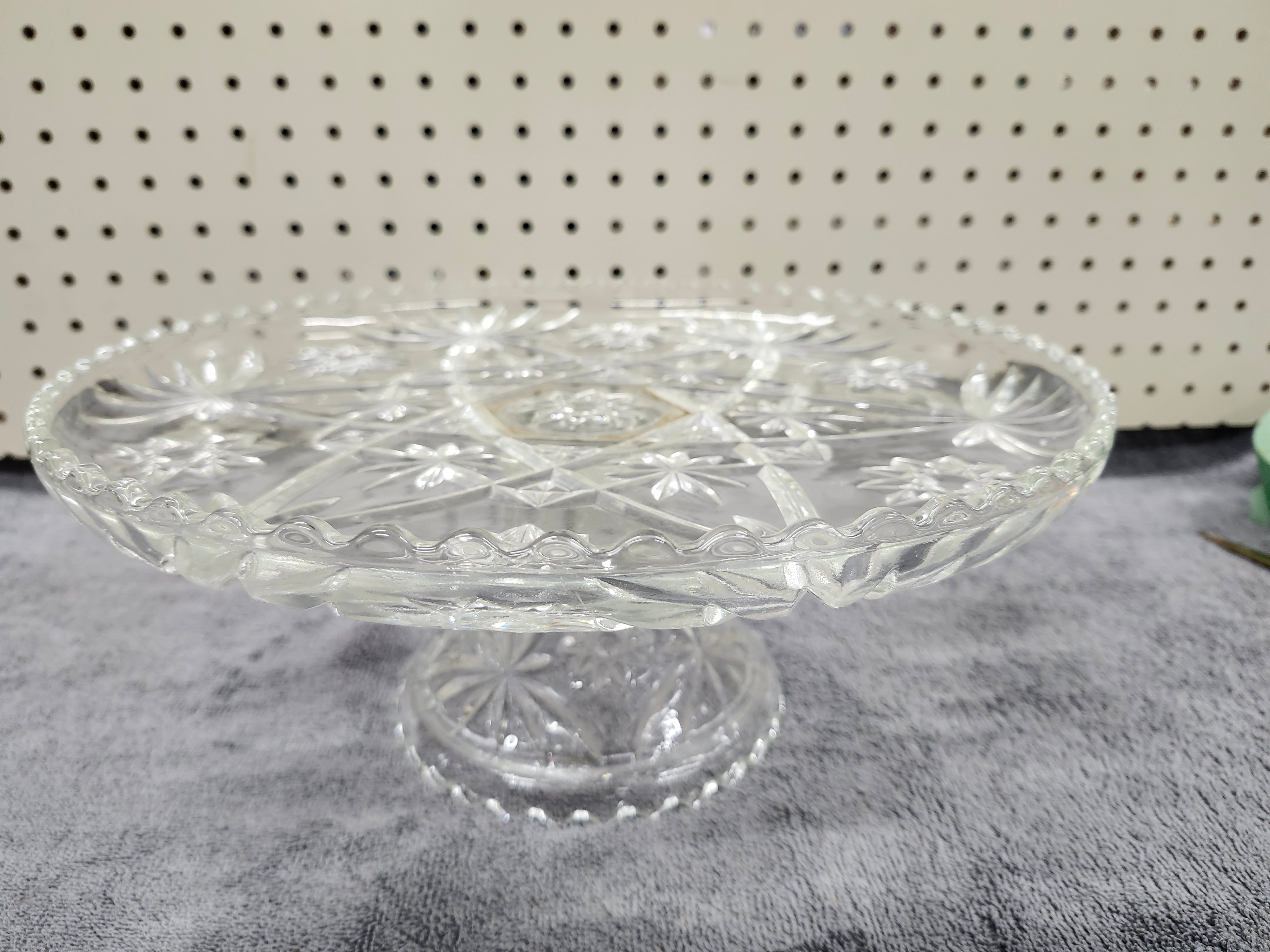 Cake stand glass