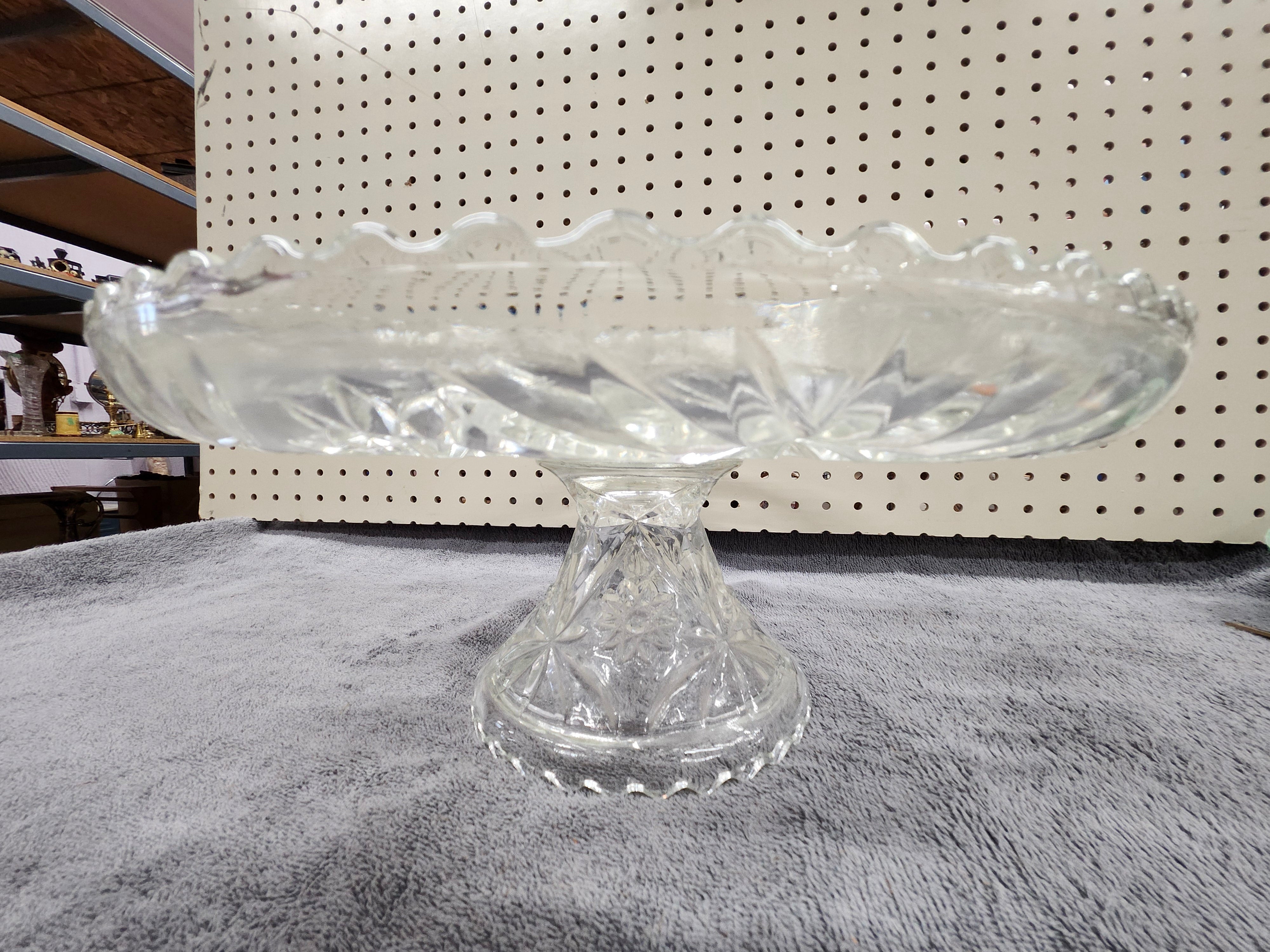 Cake stand glass