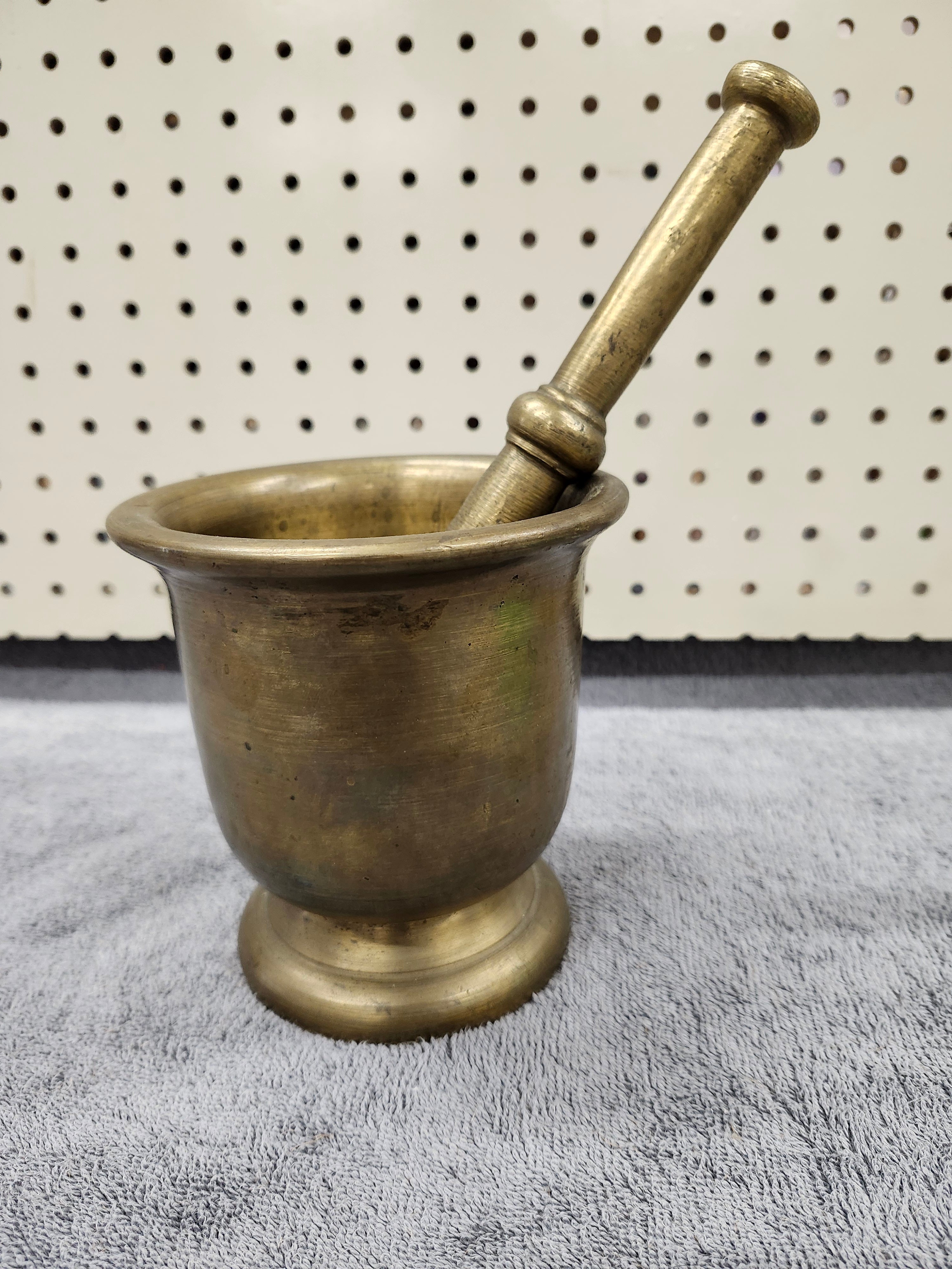 Brass Mortar & Pestle