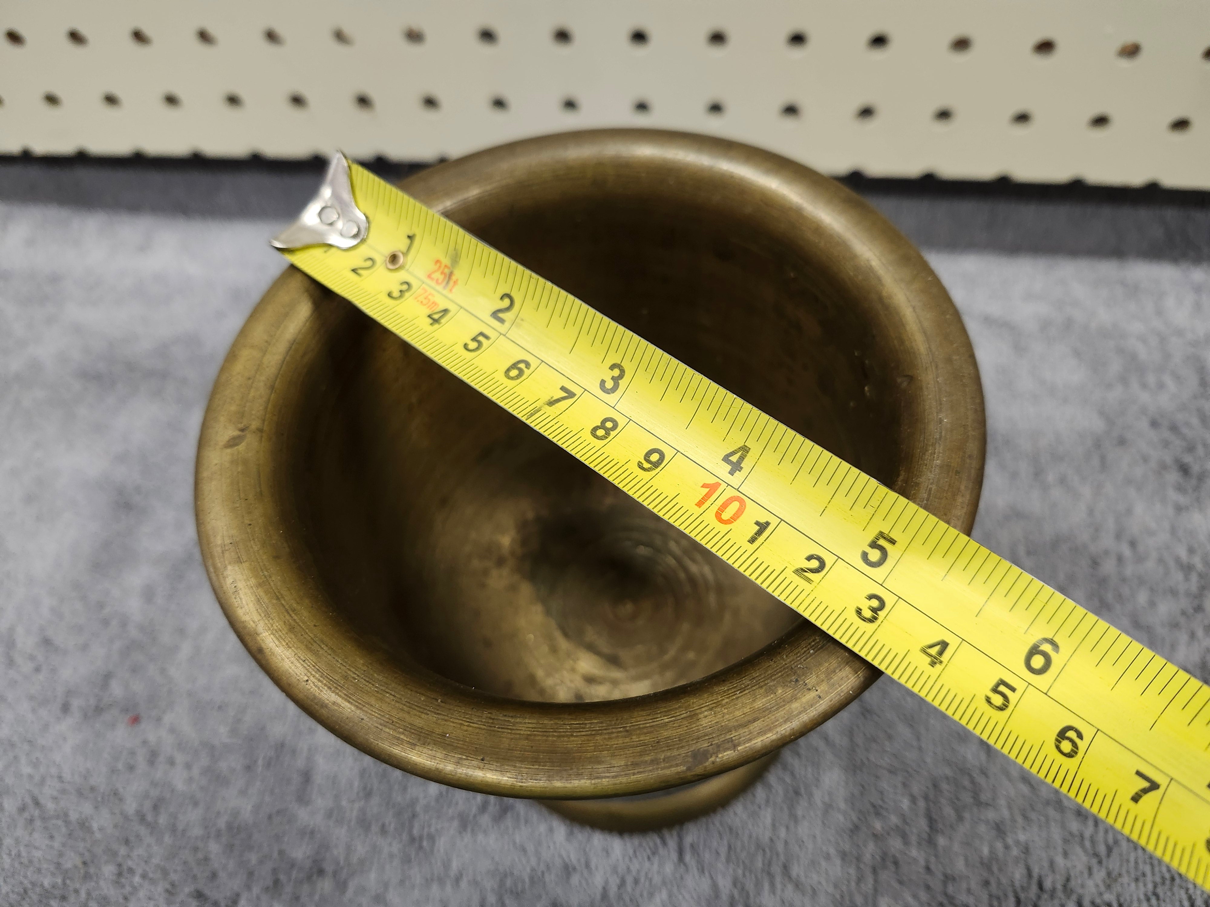 Brass Mortar & Pestle