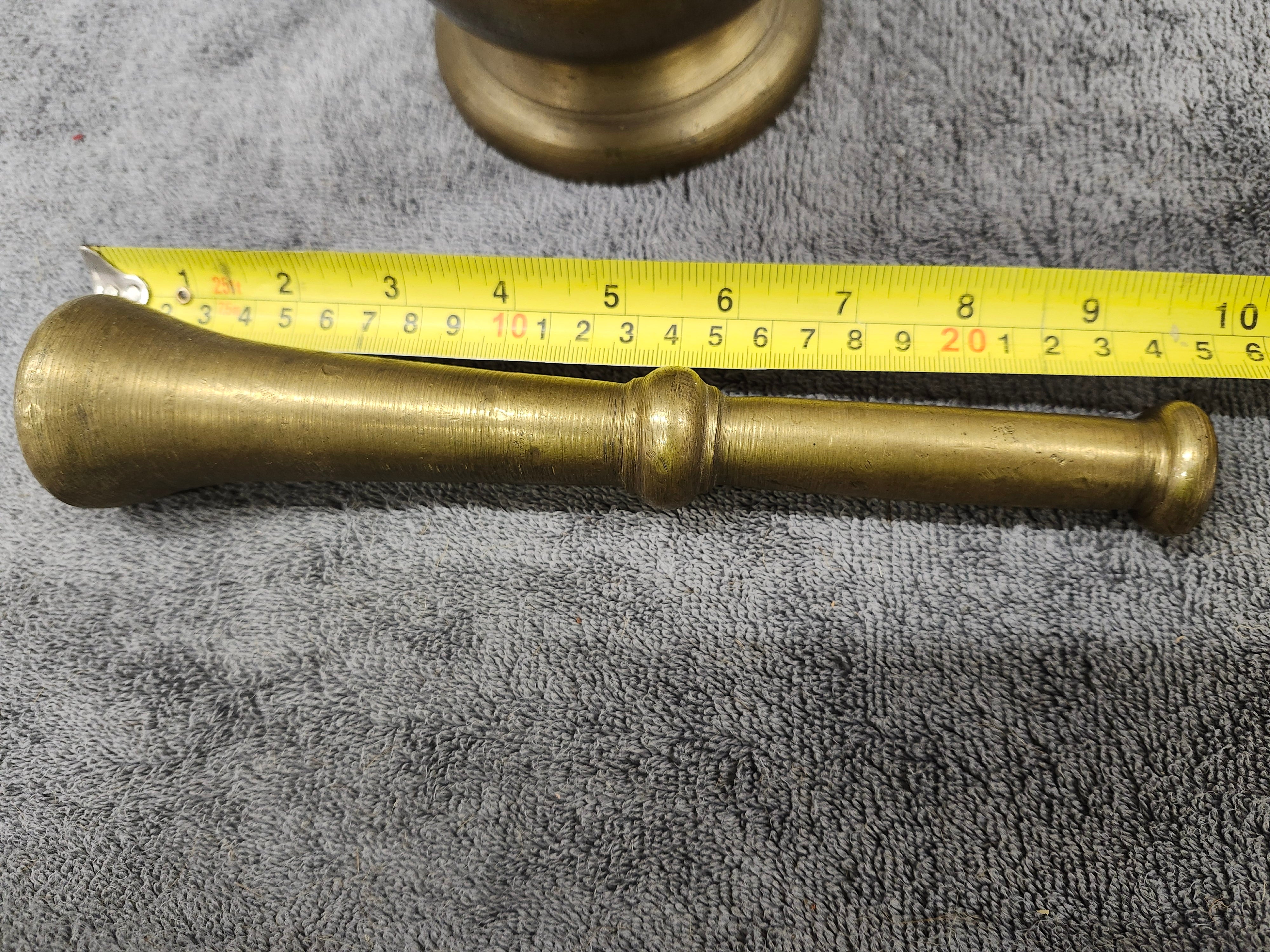 Brass Mortar & Pestle