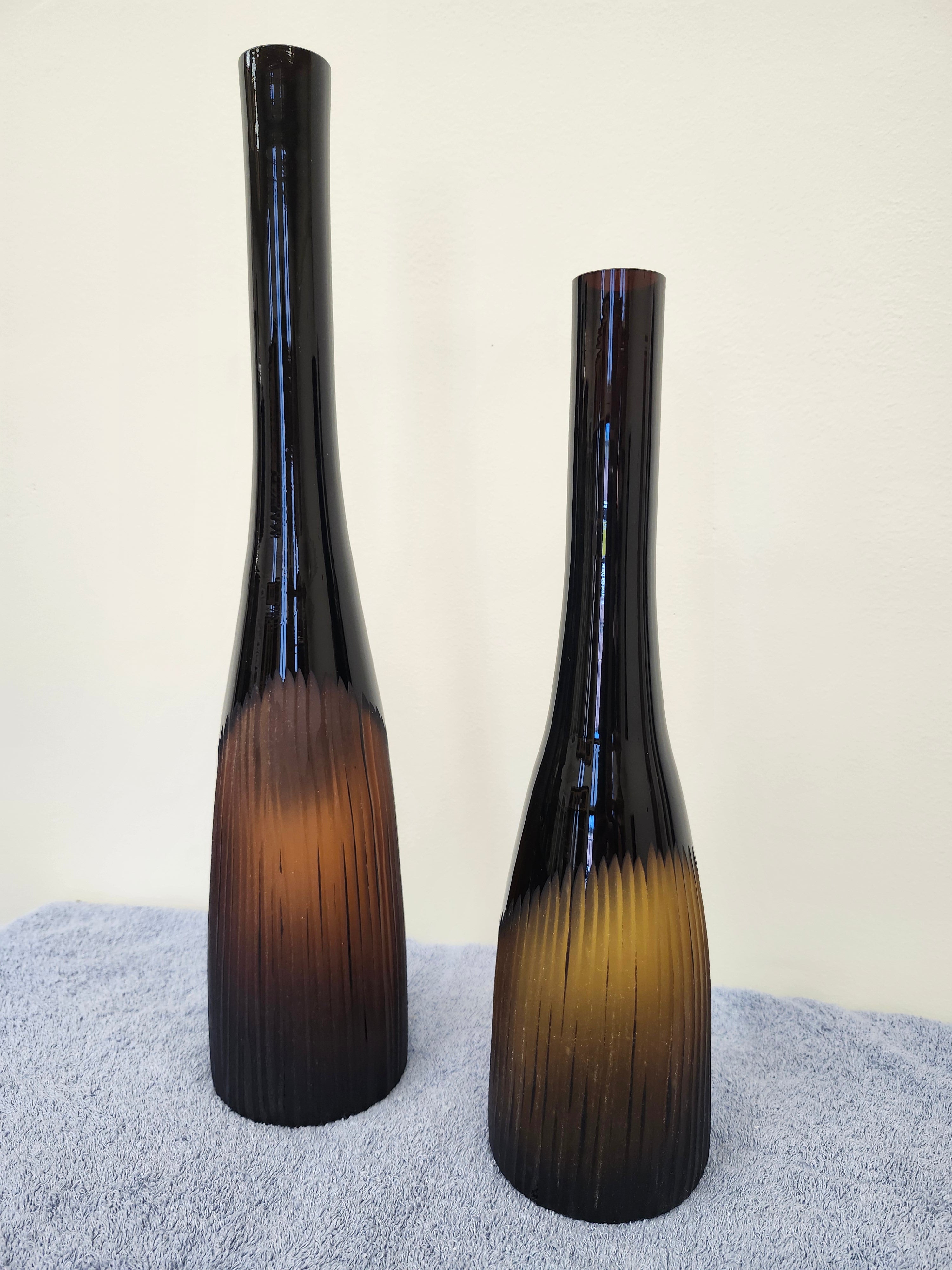 X2 glass vases