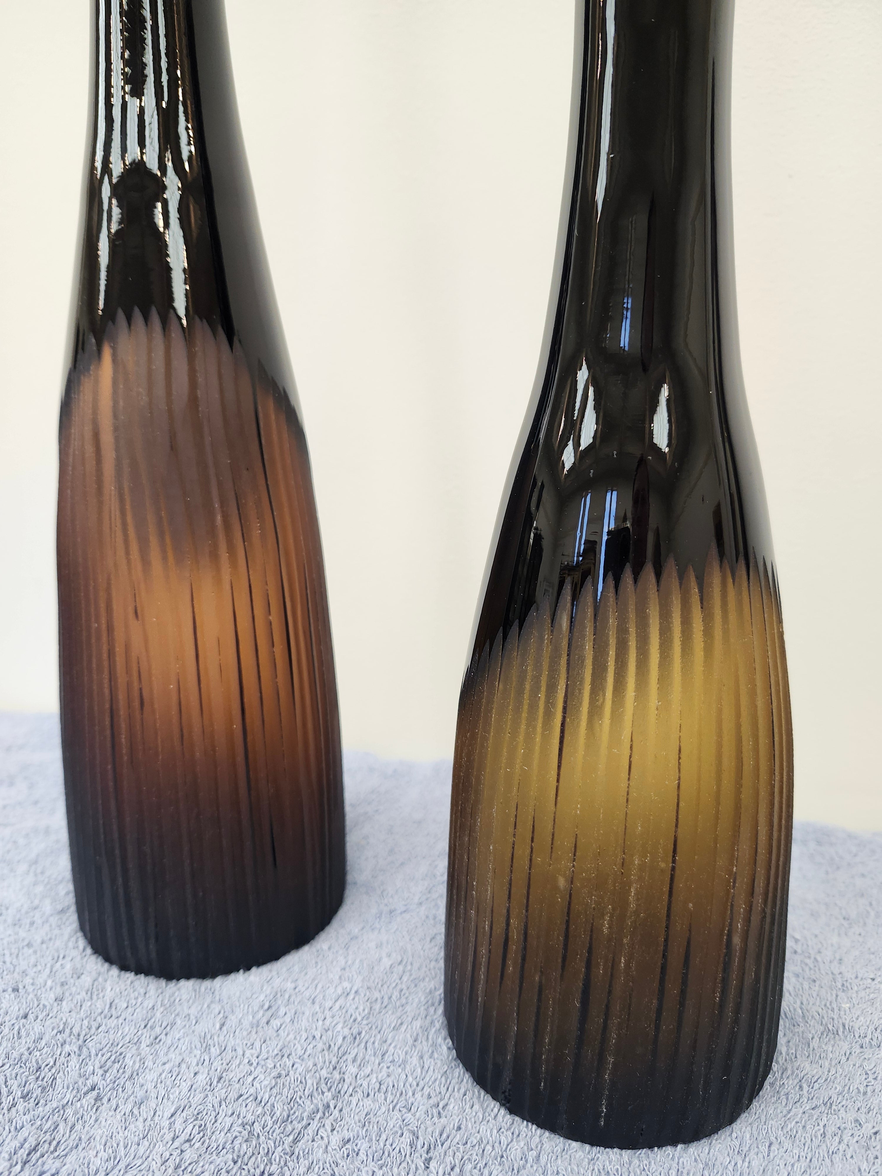 X2 glass vases
