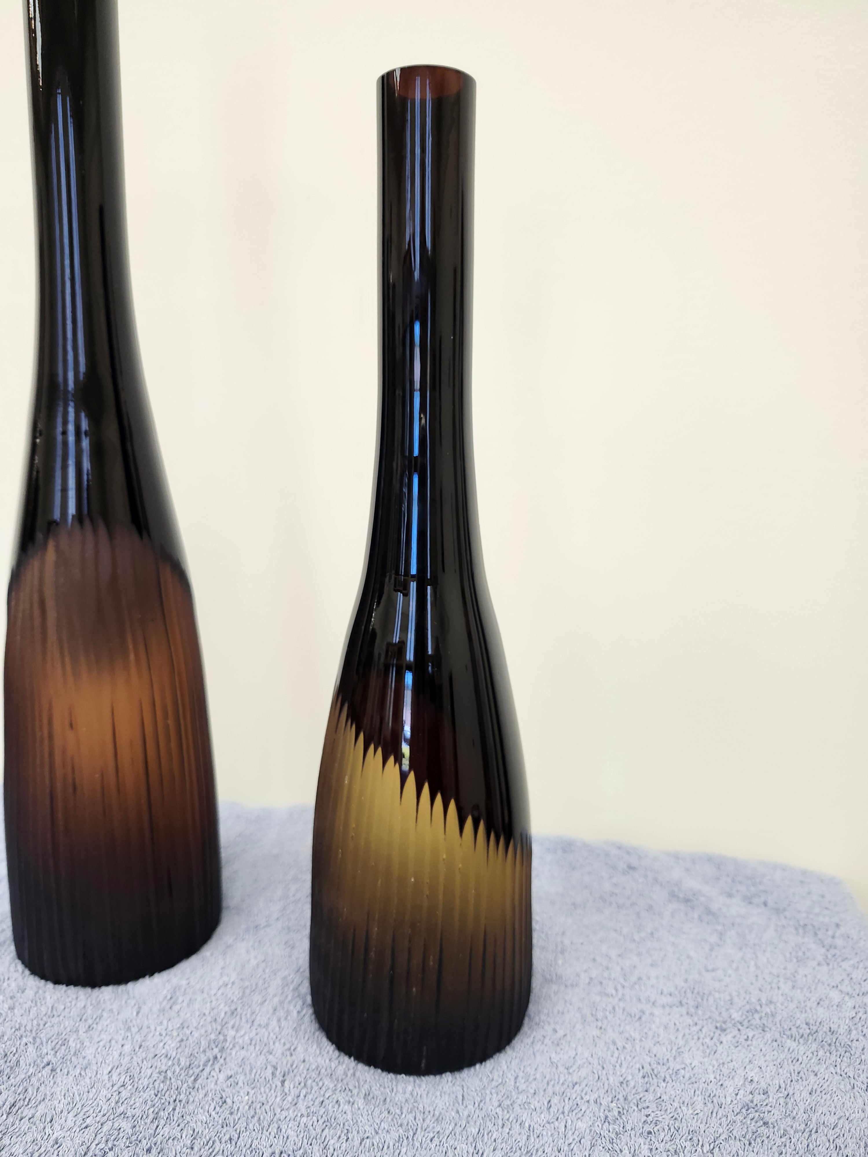 X2 glass vases