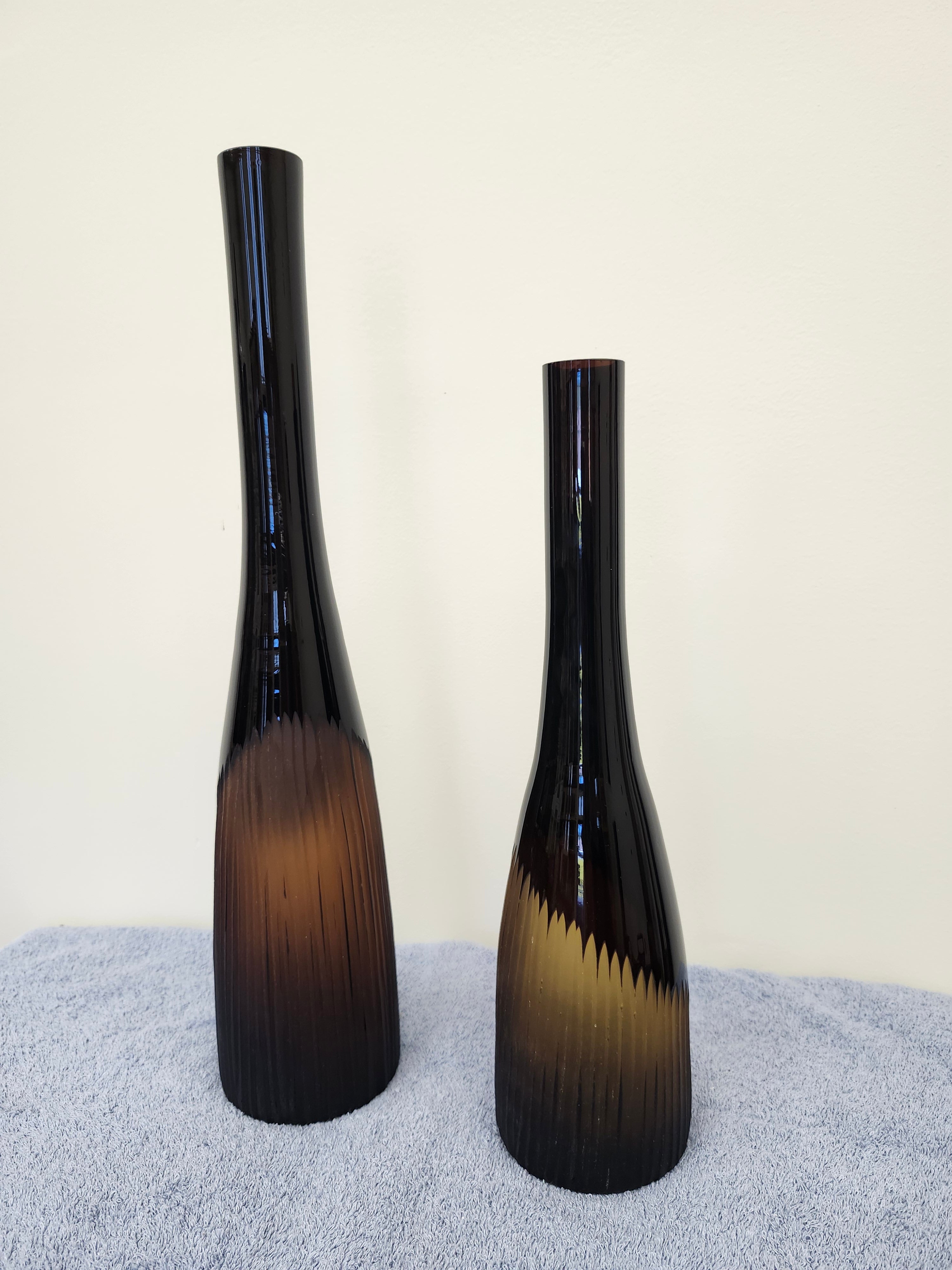 X2 glass vases