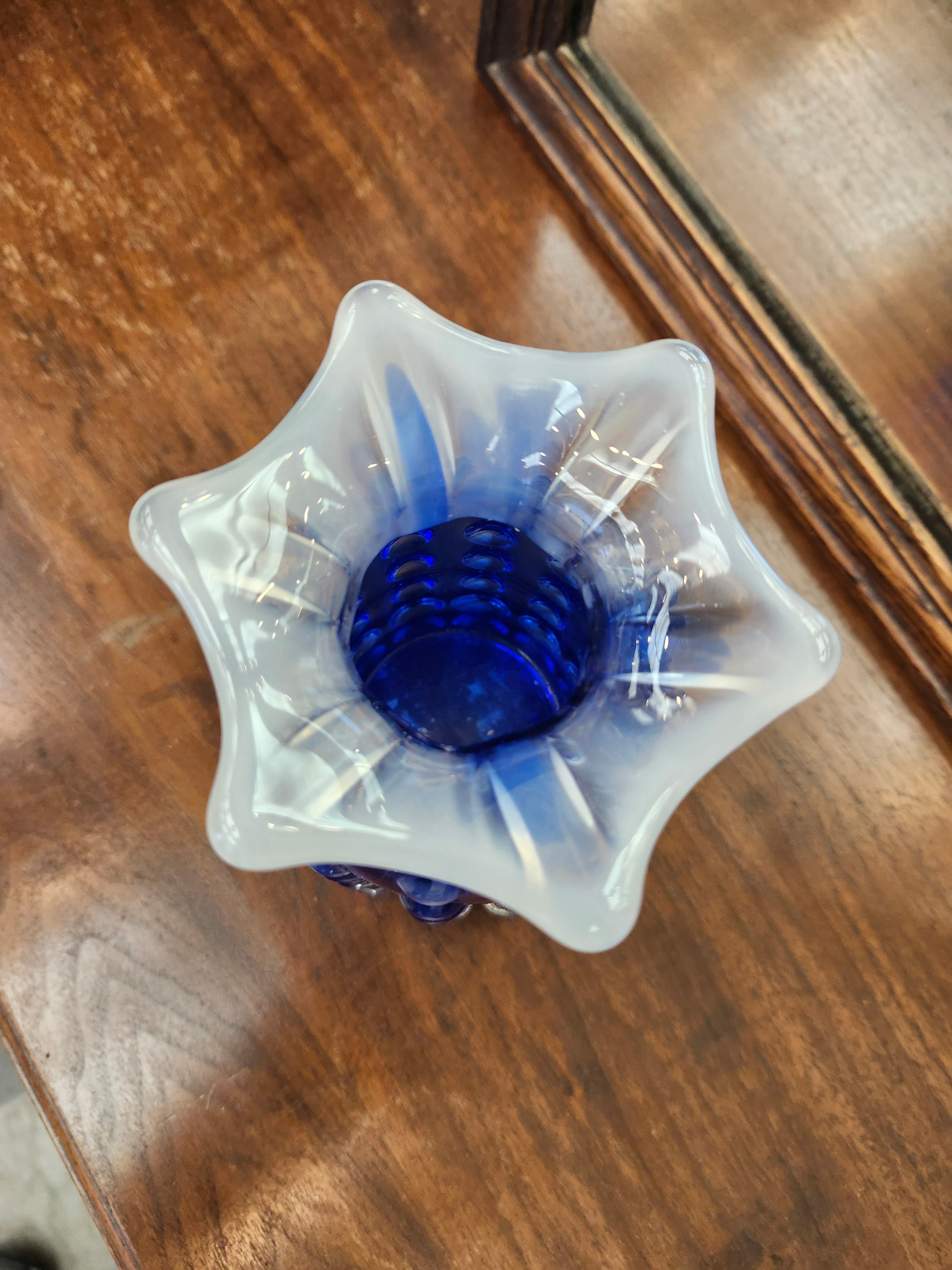 Fenton glass vase