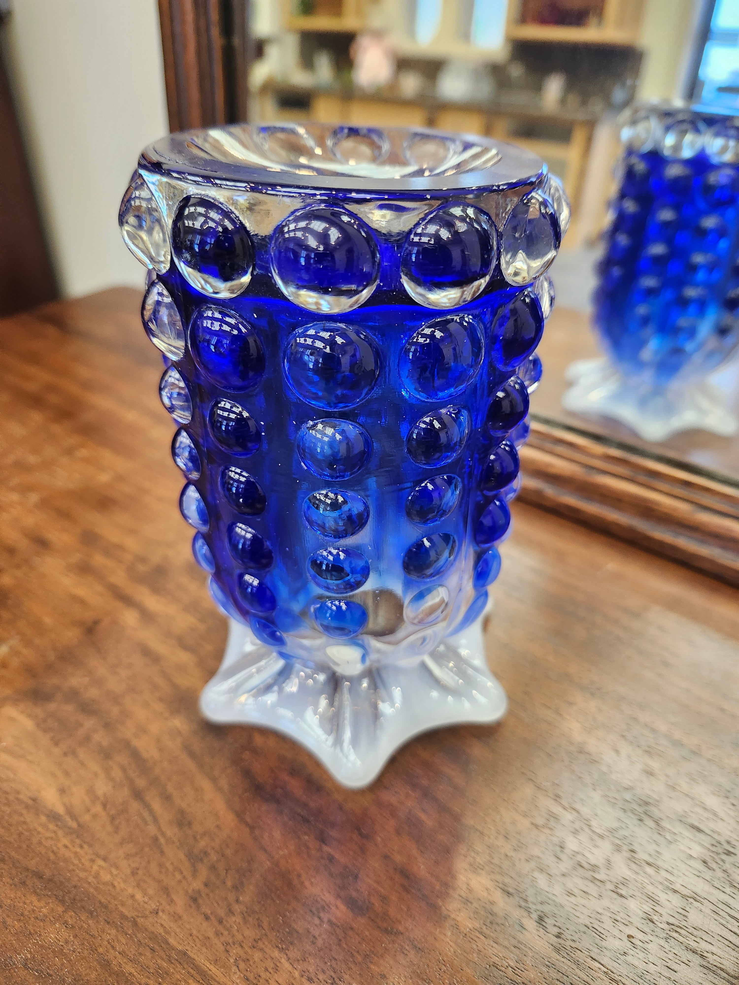 Fenton glass vase