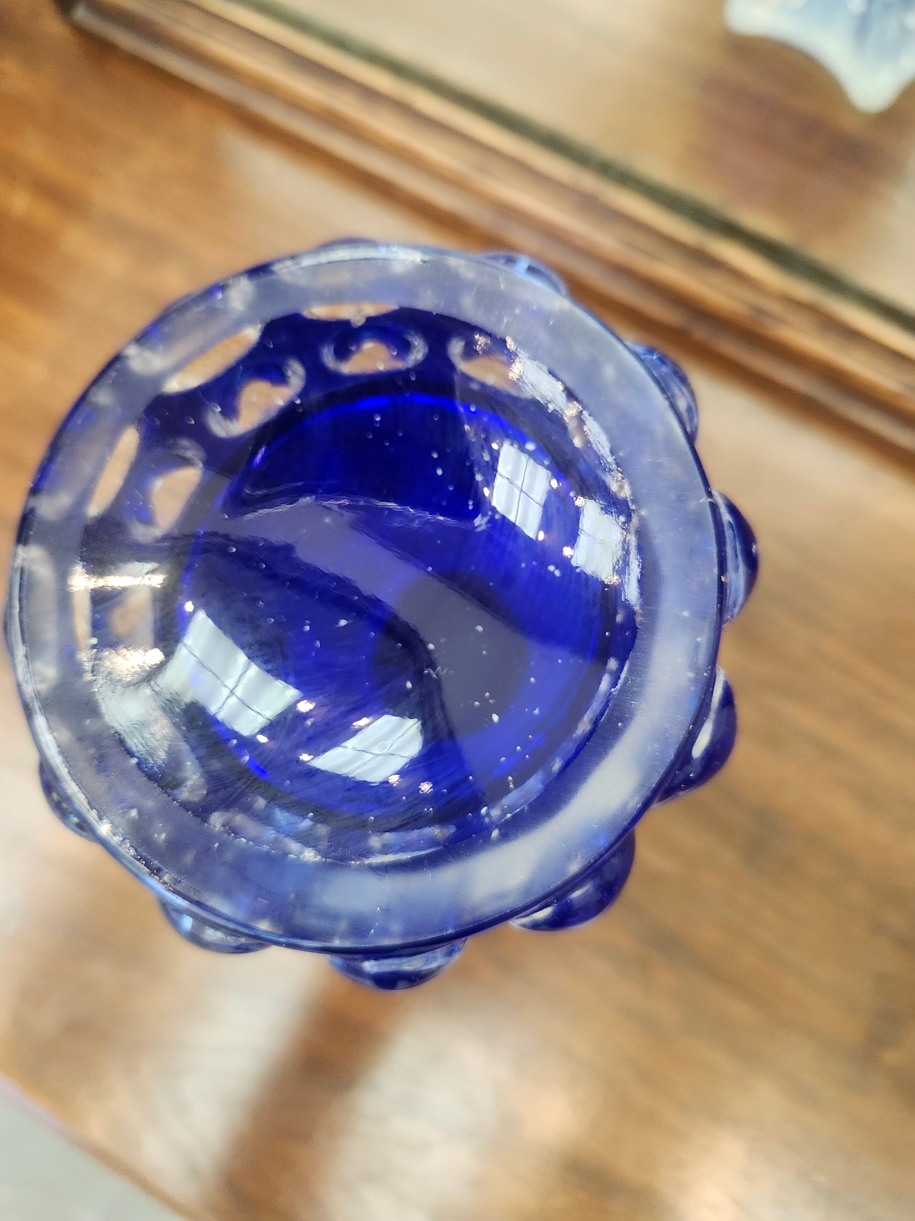 Fenton glass vase