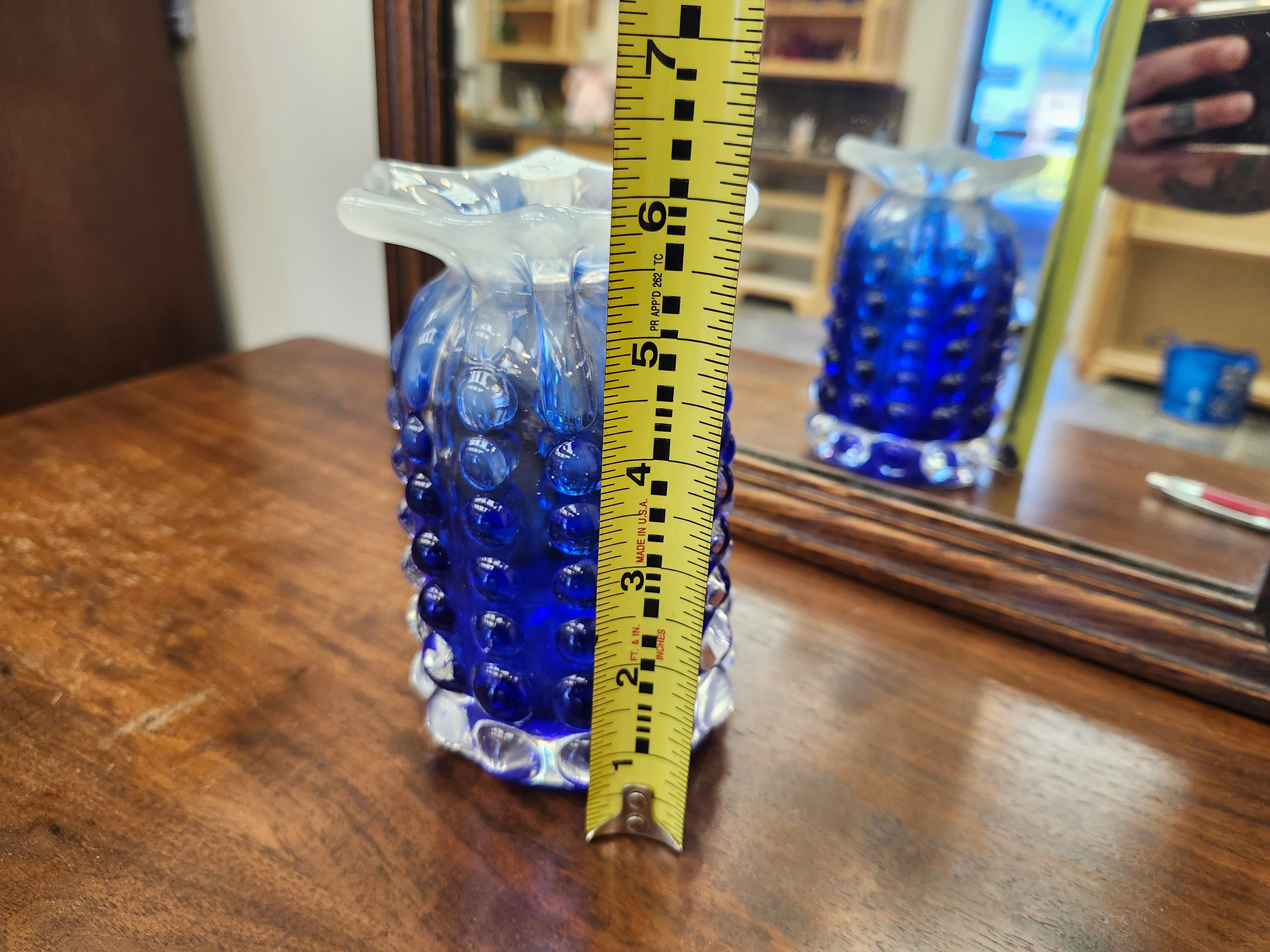 Fenton glass vase