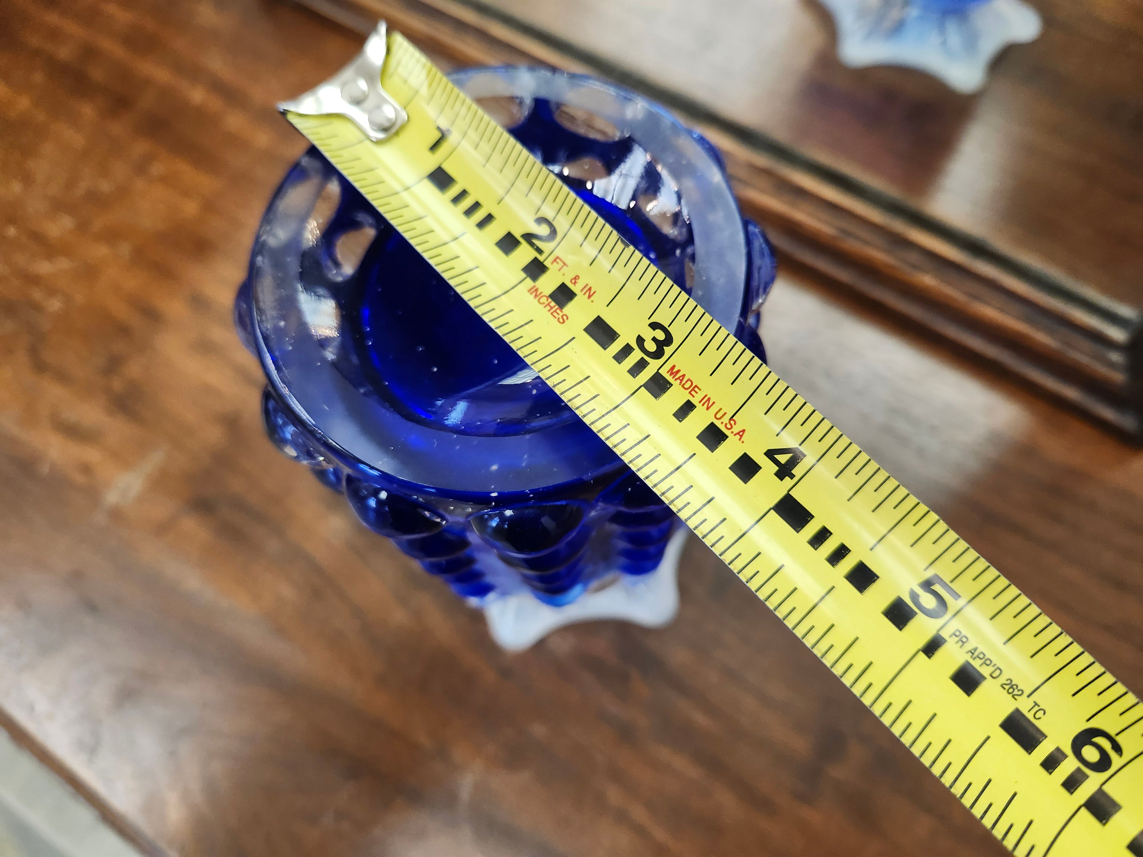 Fenton glass vase