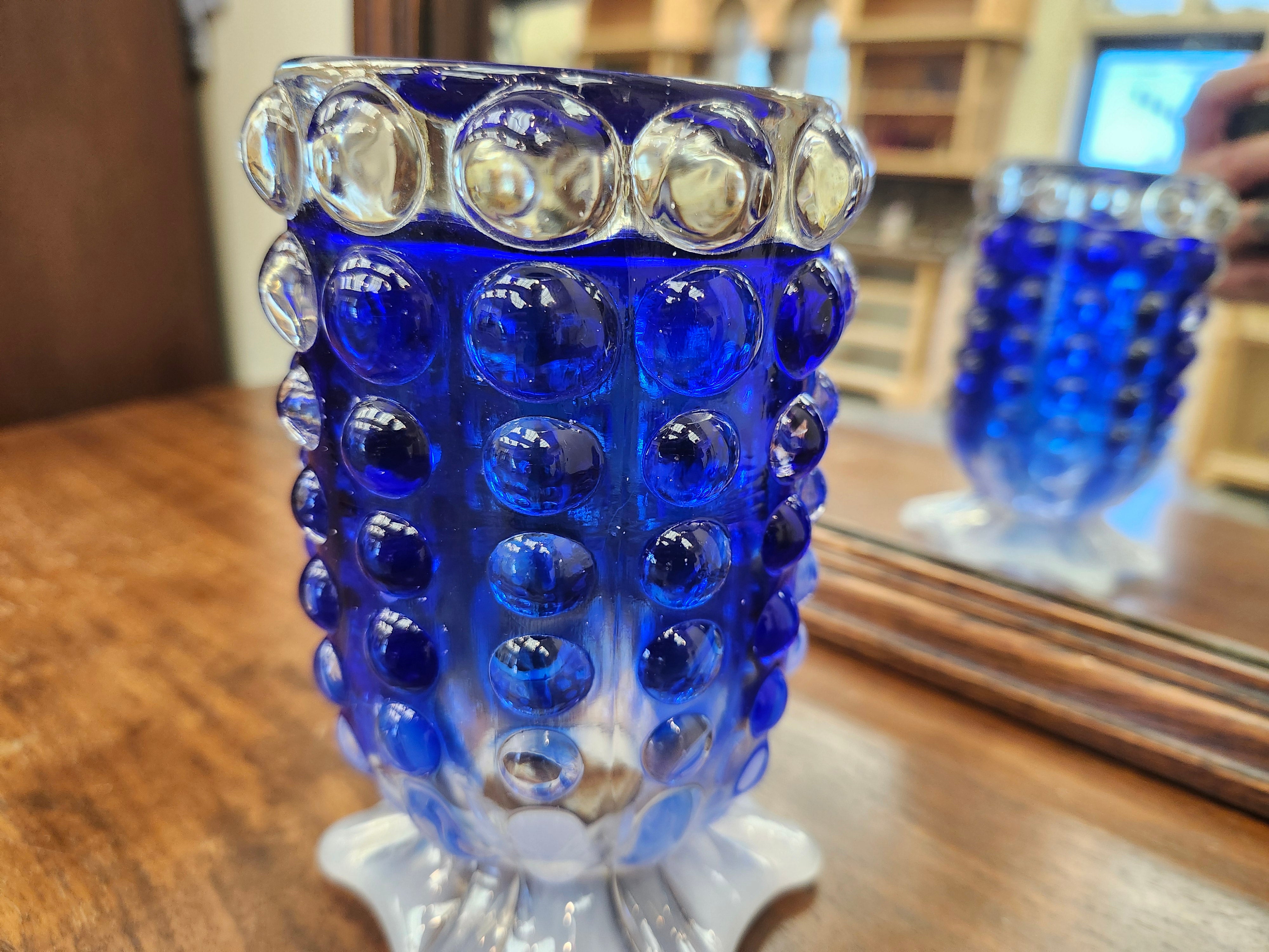 Fenton glass vase