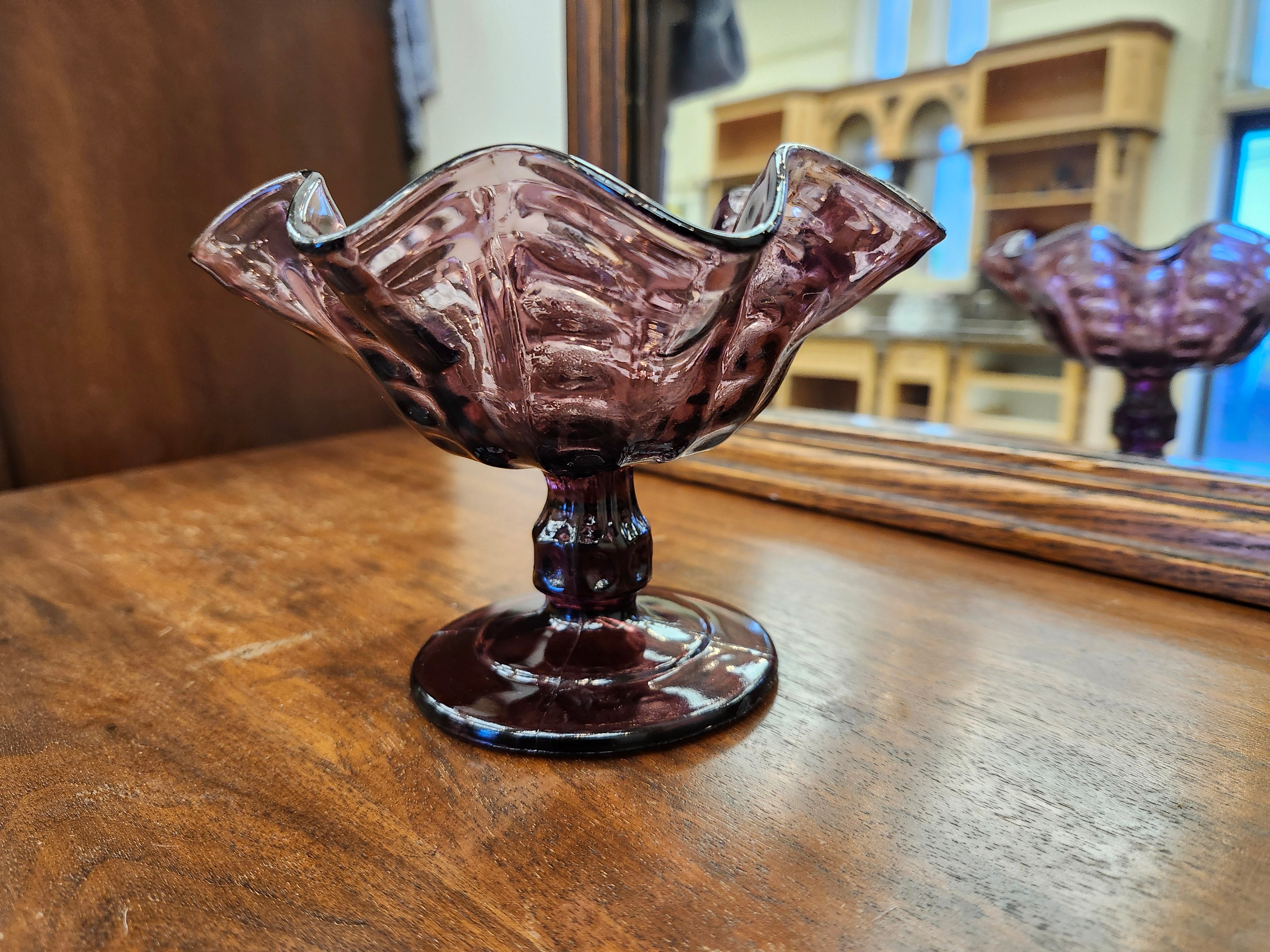 Amethyst glass candy diah