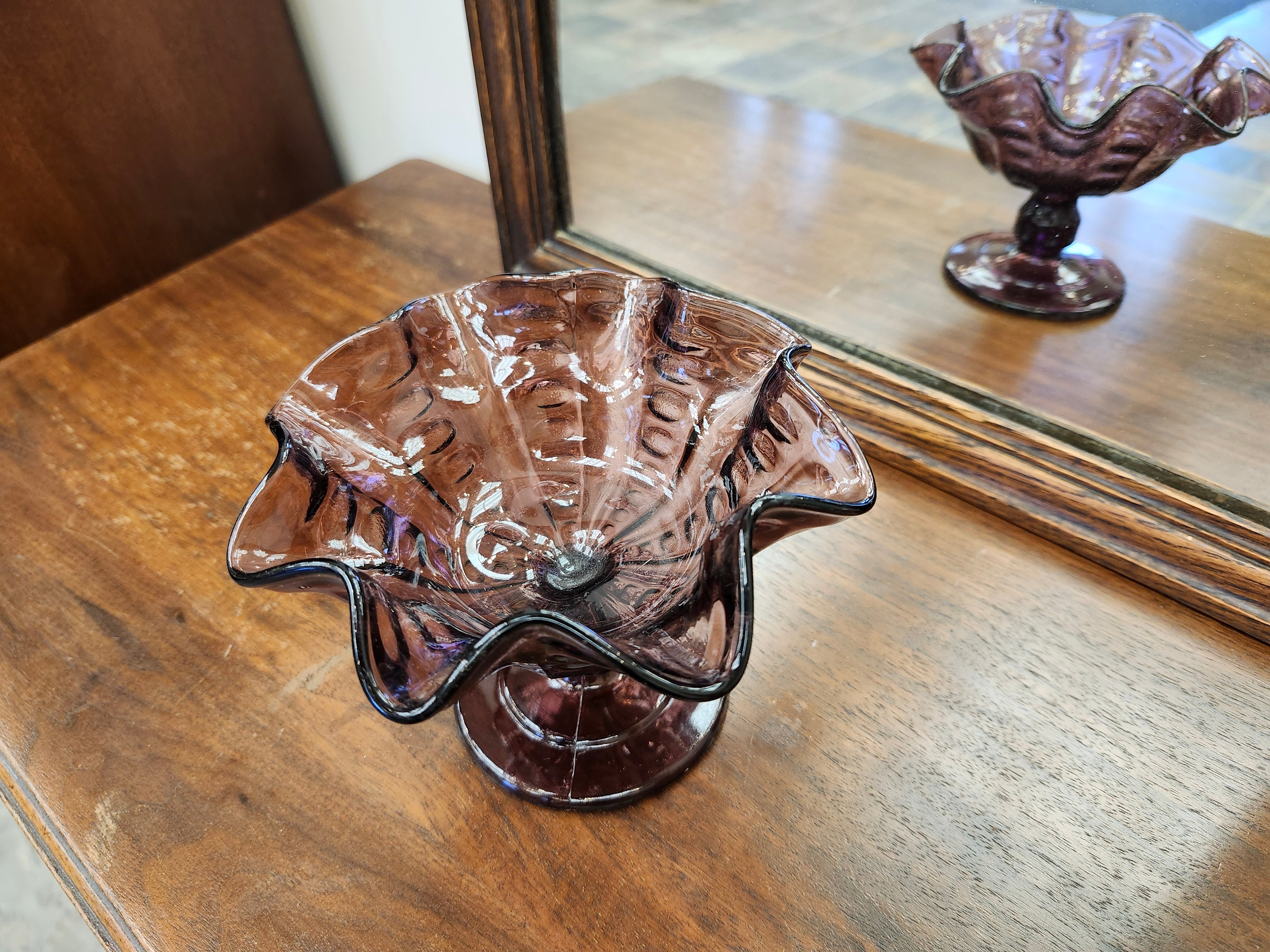 Amethyst glass candy diah