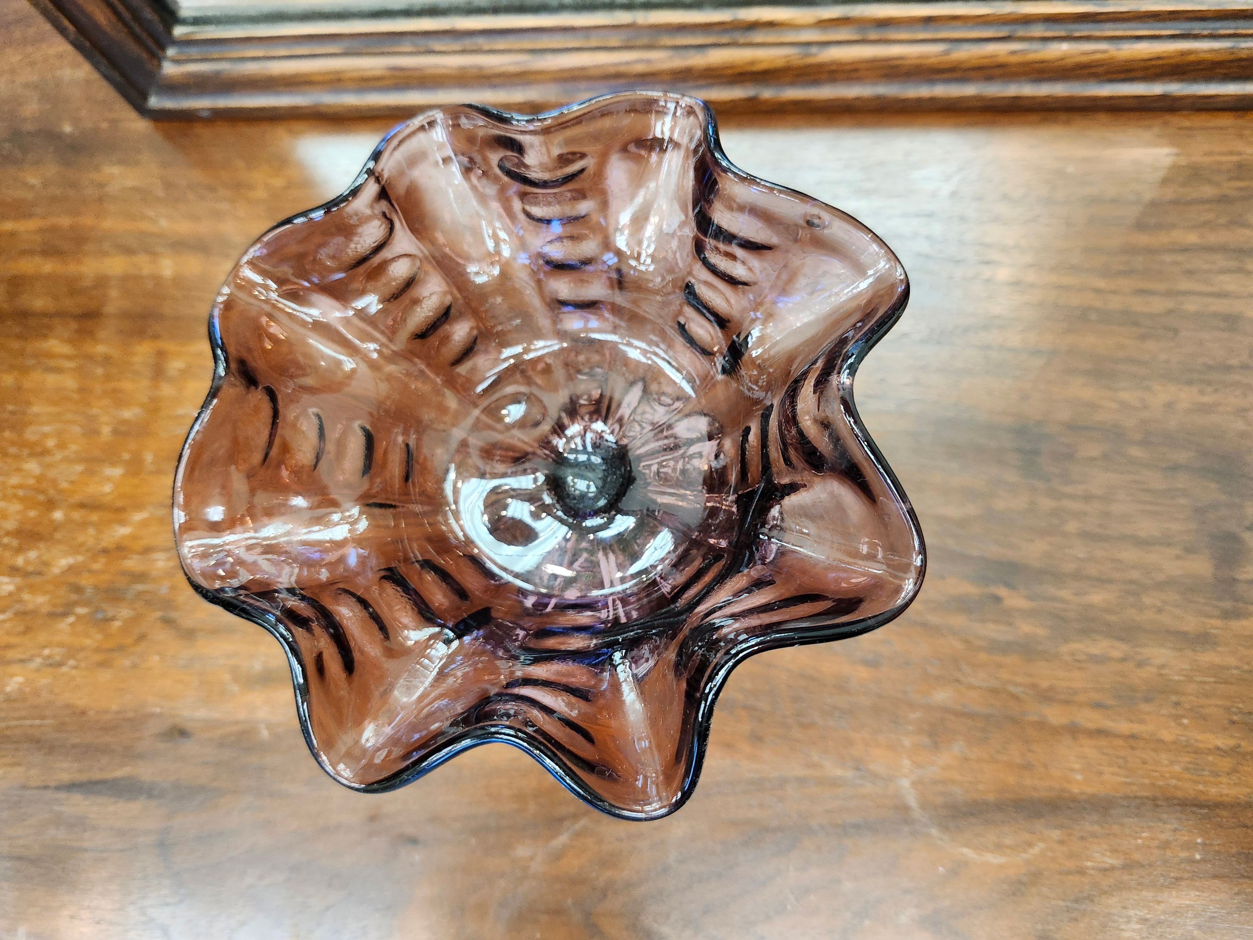 Amethyst glass candy diah