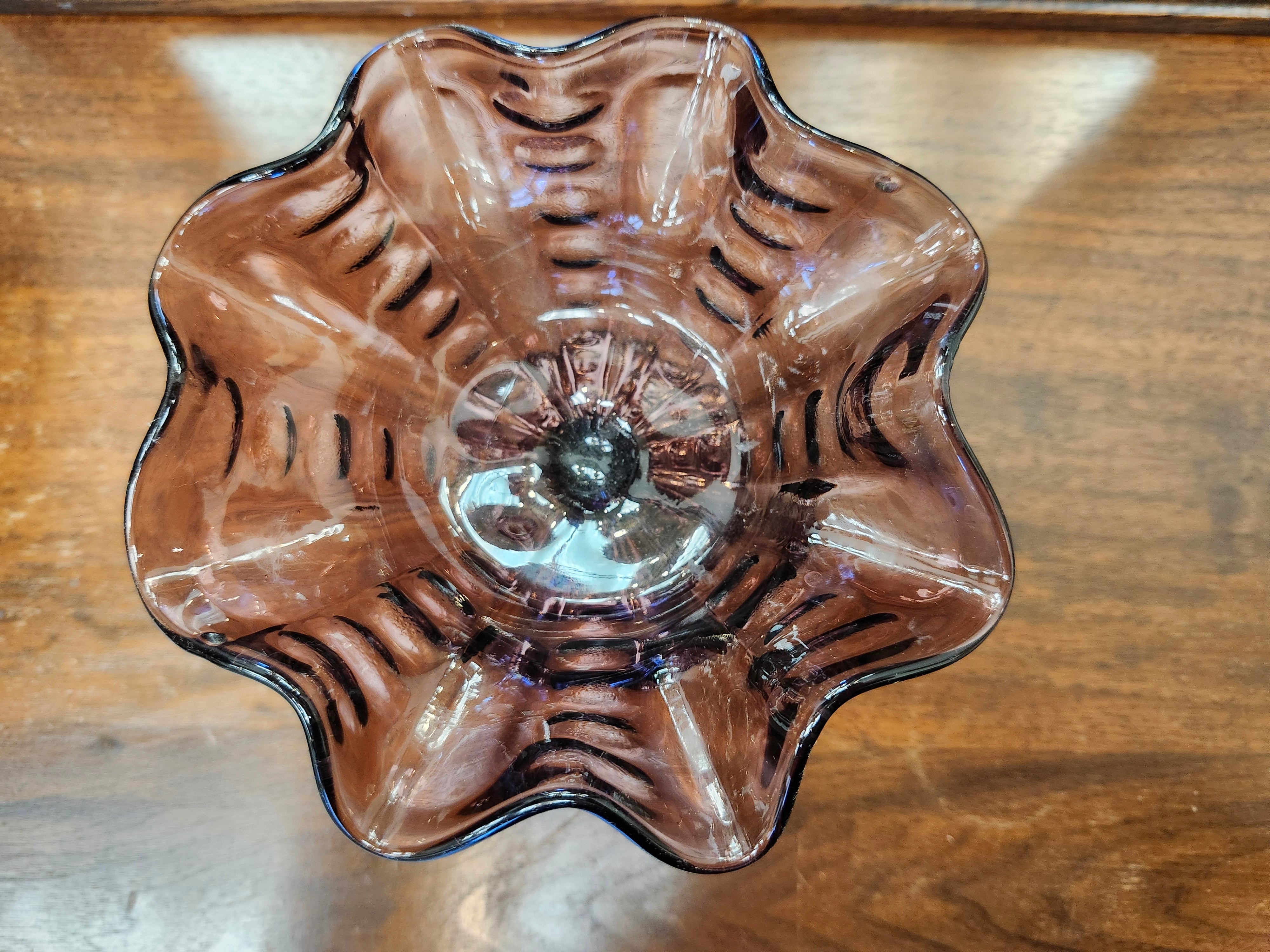 Amethyst glass candy diah